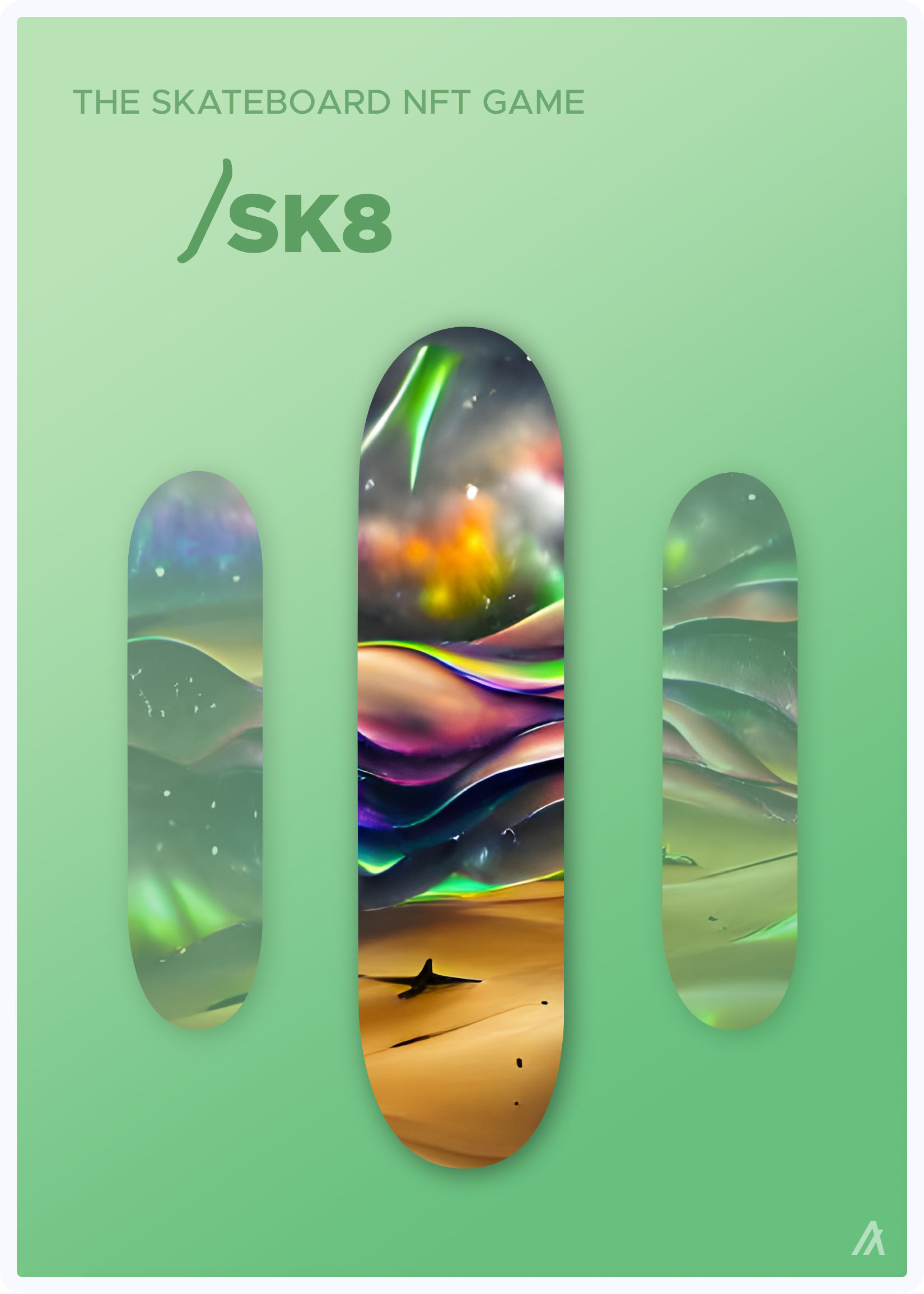 SK8 Deck #110 NFT on Algorand