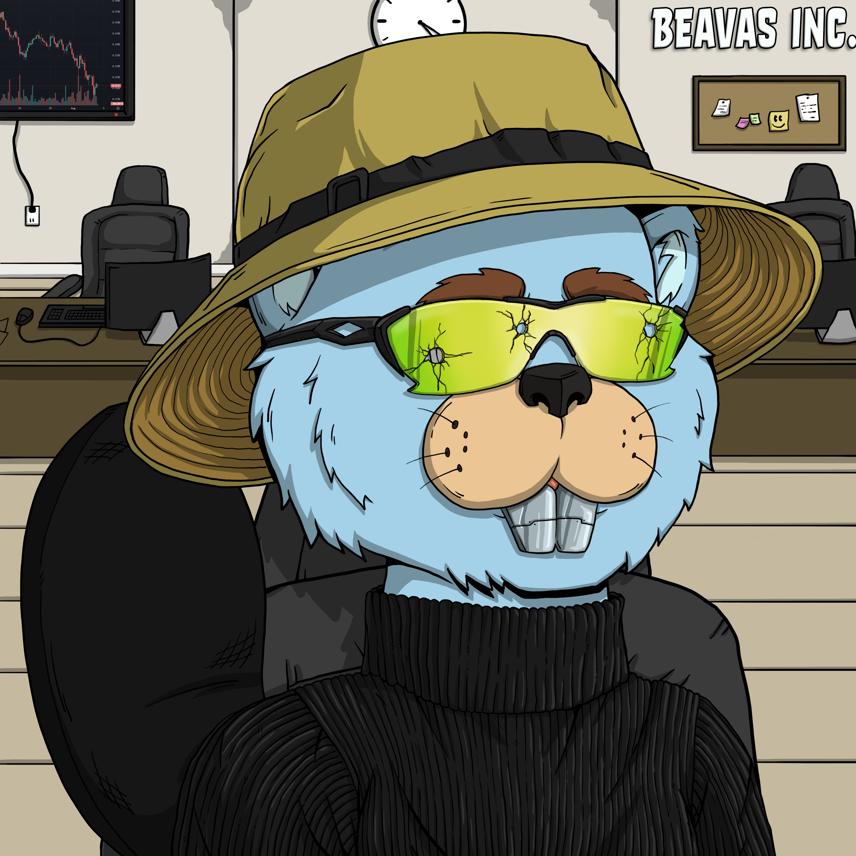 Beava Buds #1153 NFT on Algorand