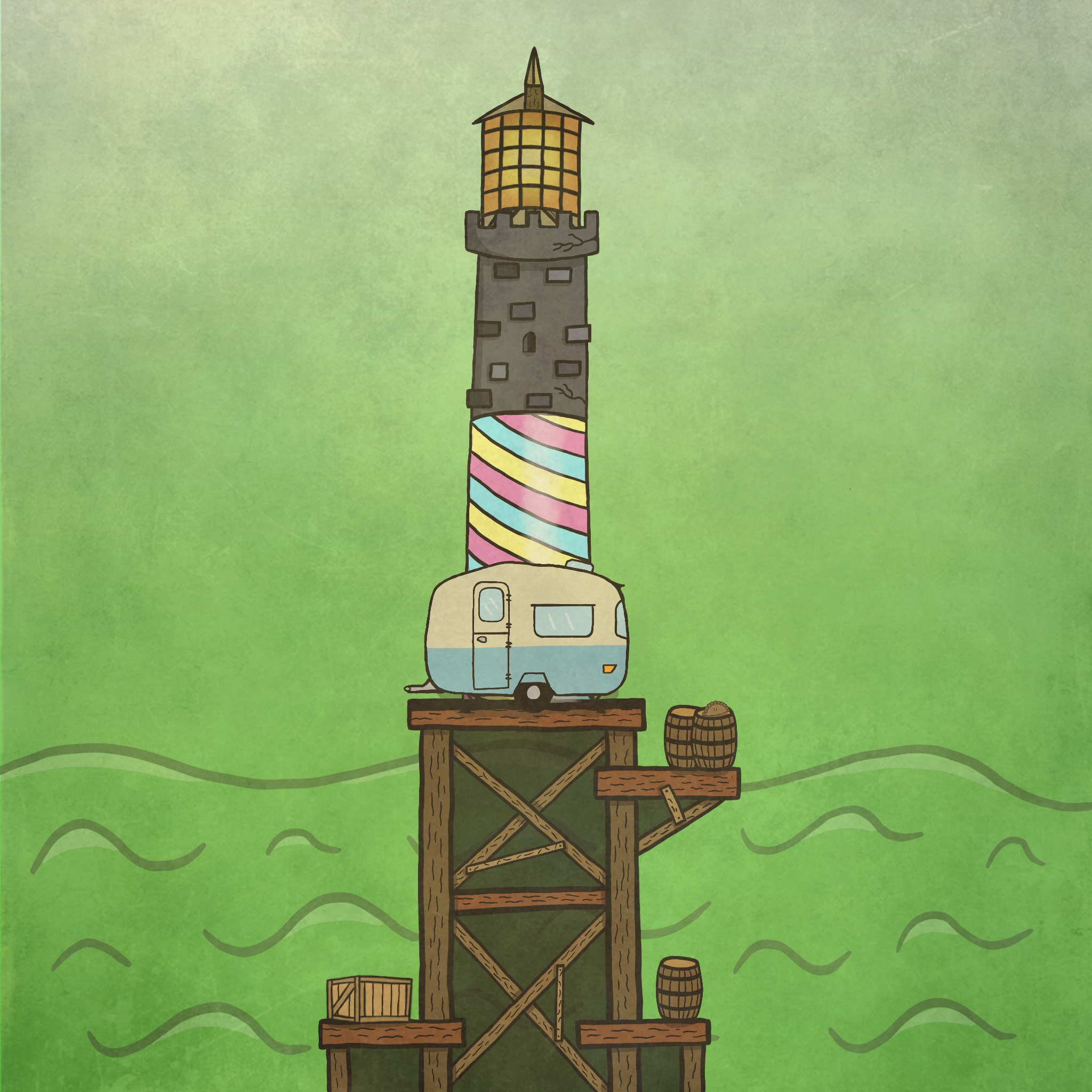 The Lighthouse #0074 NFT on Algorand