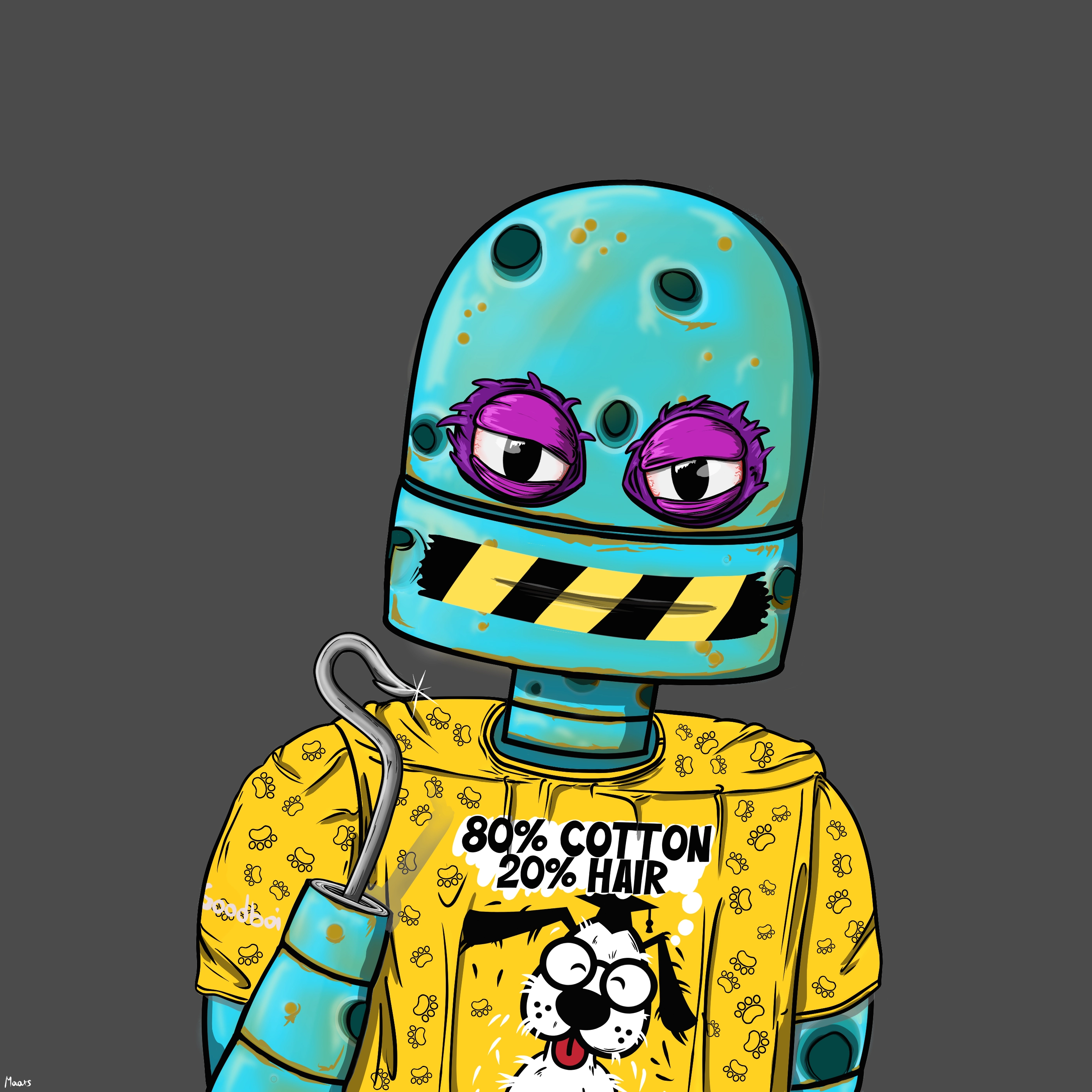 Mental Marvin #2482 NFT on Algorand