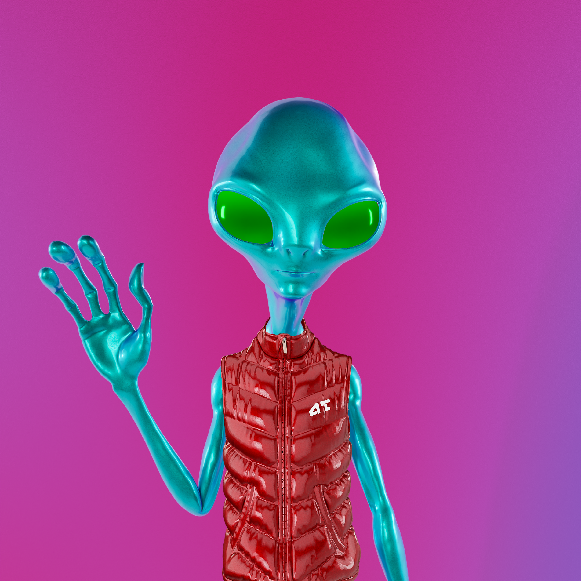 Alien Tourism3243 NFT on Algorand