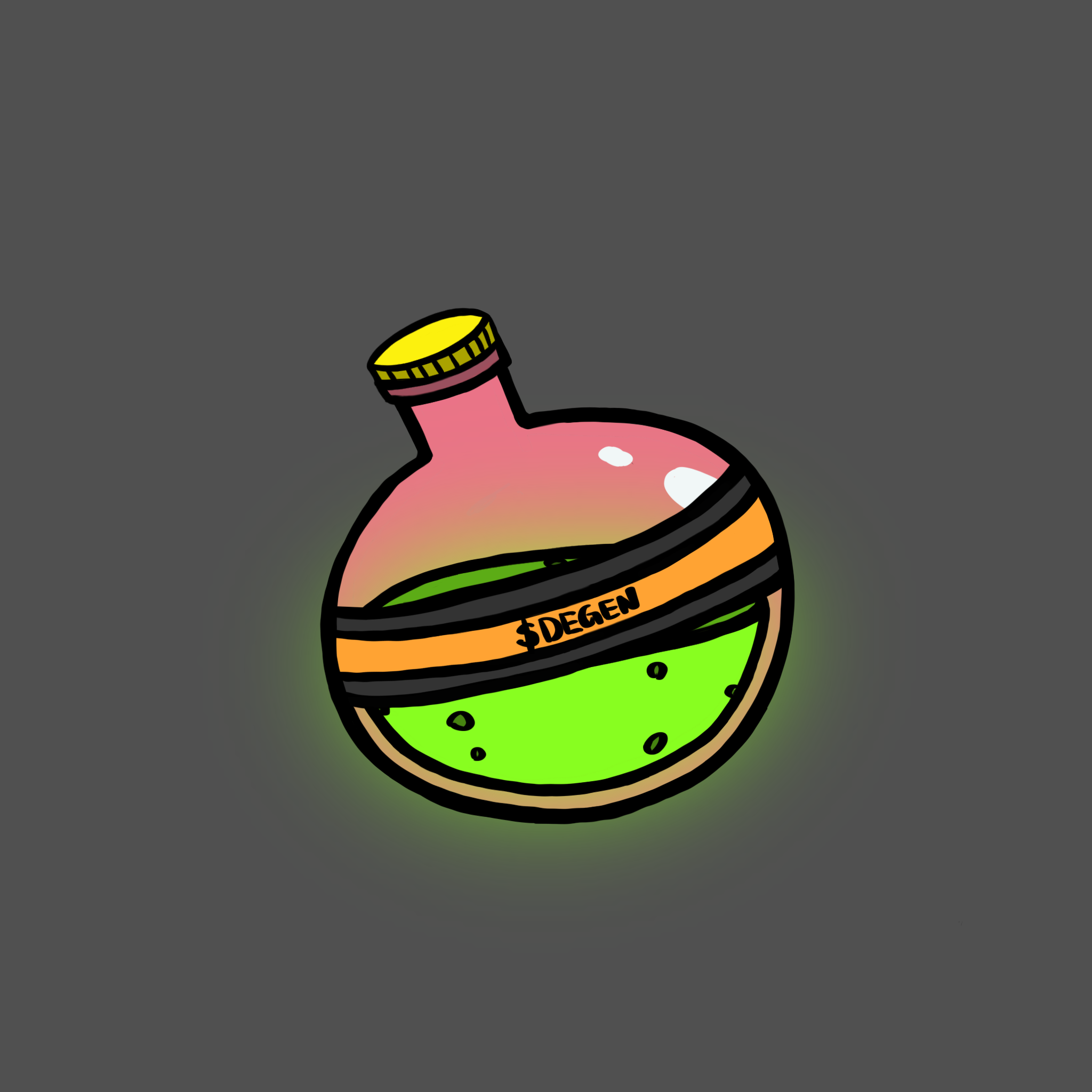 Degen Potion #211 NFT on Algorand