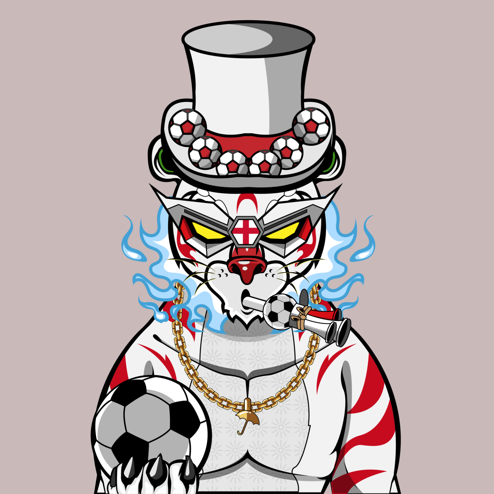 Football TigerChi #1322 NFT on Algorand