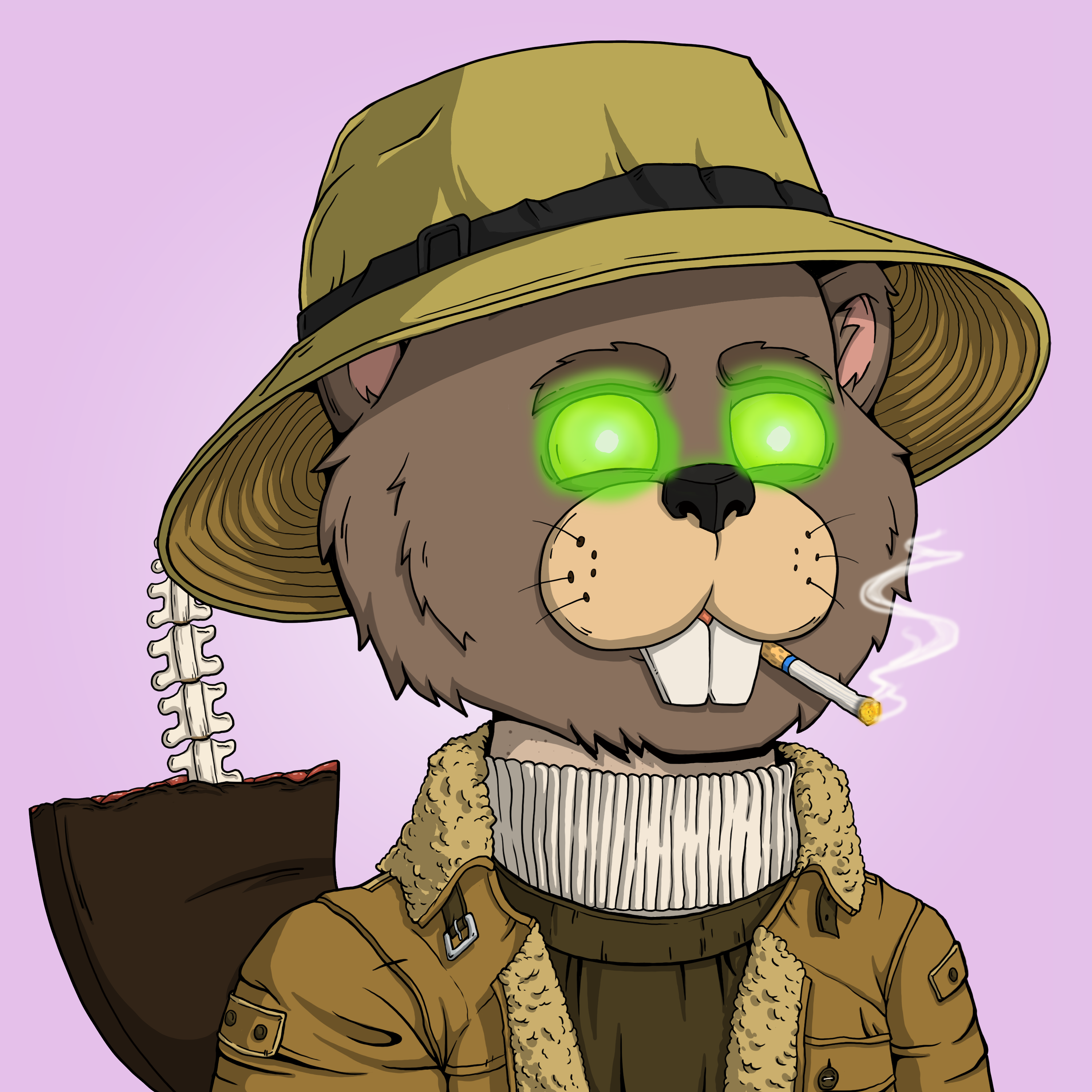 Beava Buds #1308 NFT on Algorand