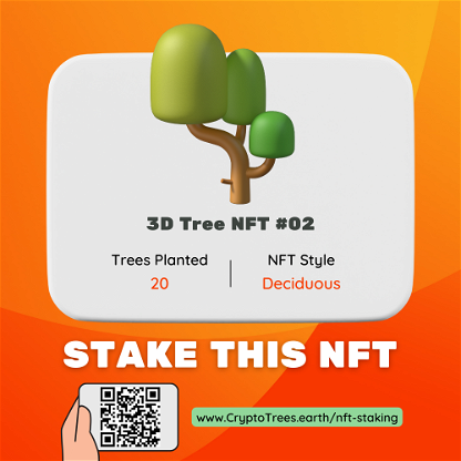 3D Tree NFT #02 - CryptoTrees