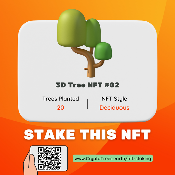 An image of 3D Tree NFT #02 - CryptoTrees