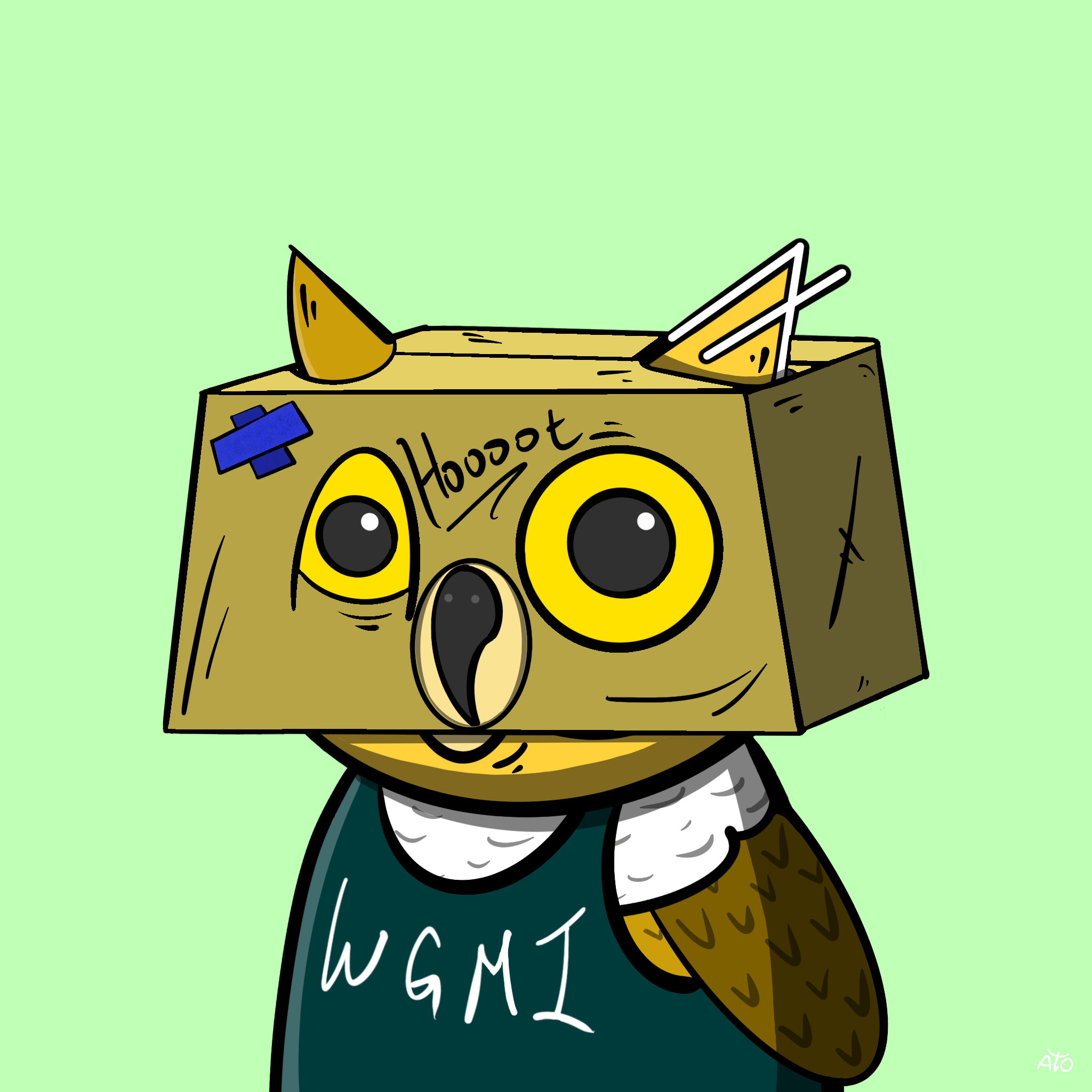 AOWL #1349 NFT on Algorand