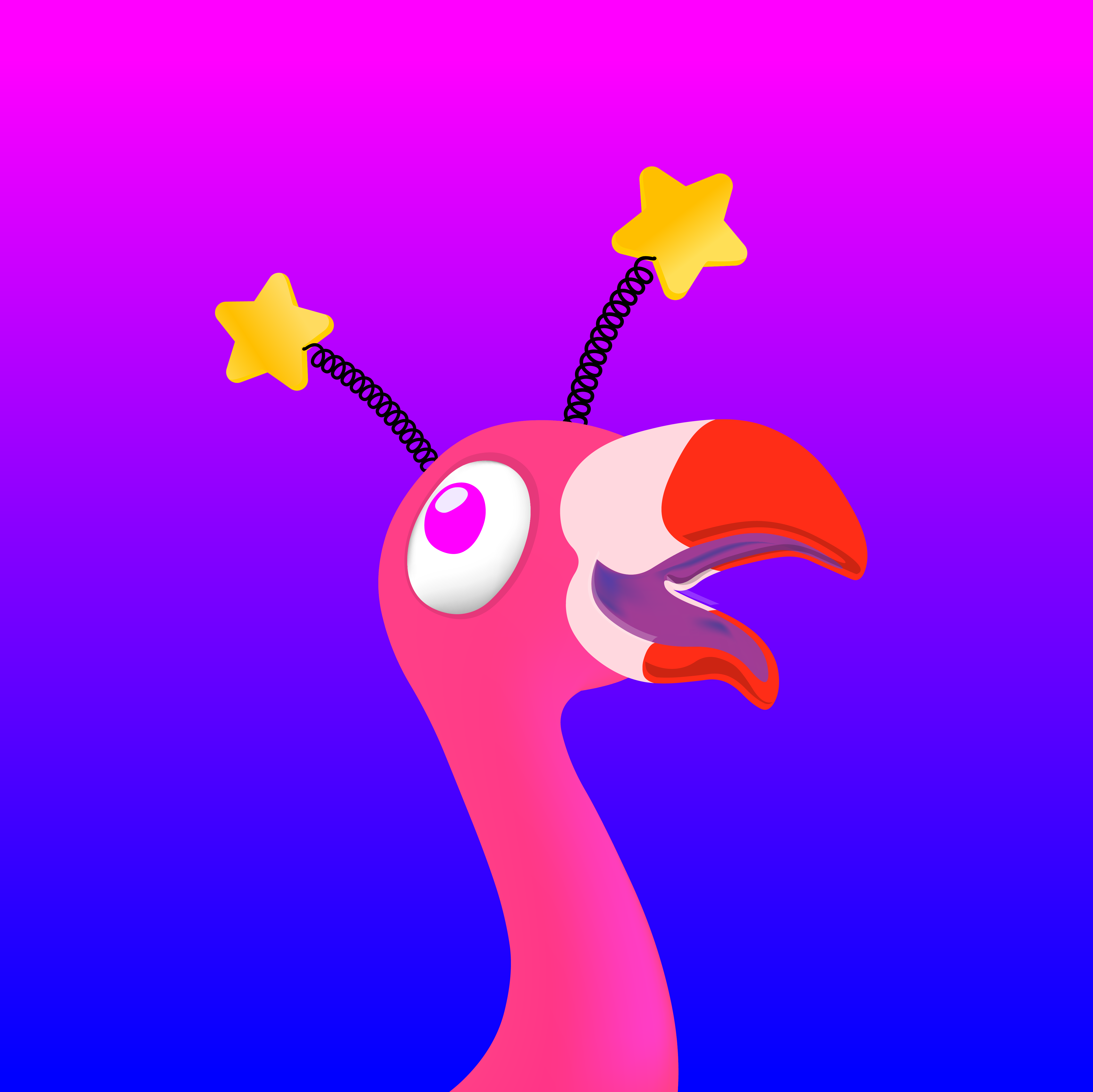 Fab Flamingo 3 NFT on Algorand