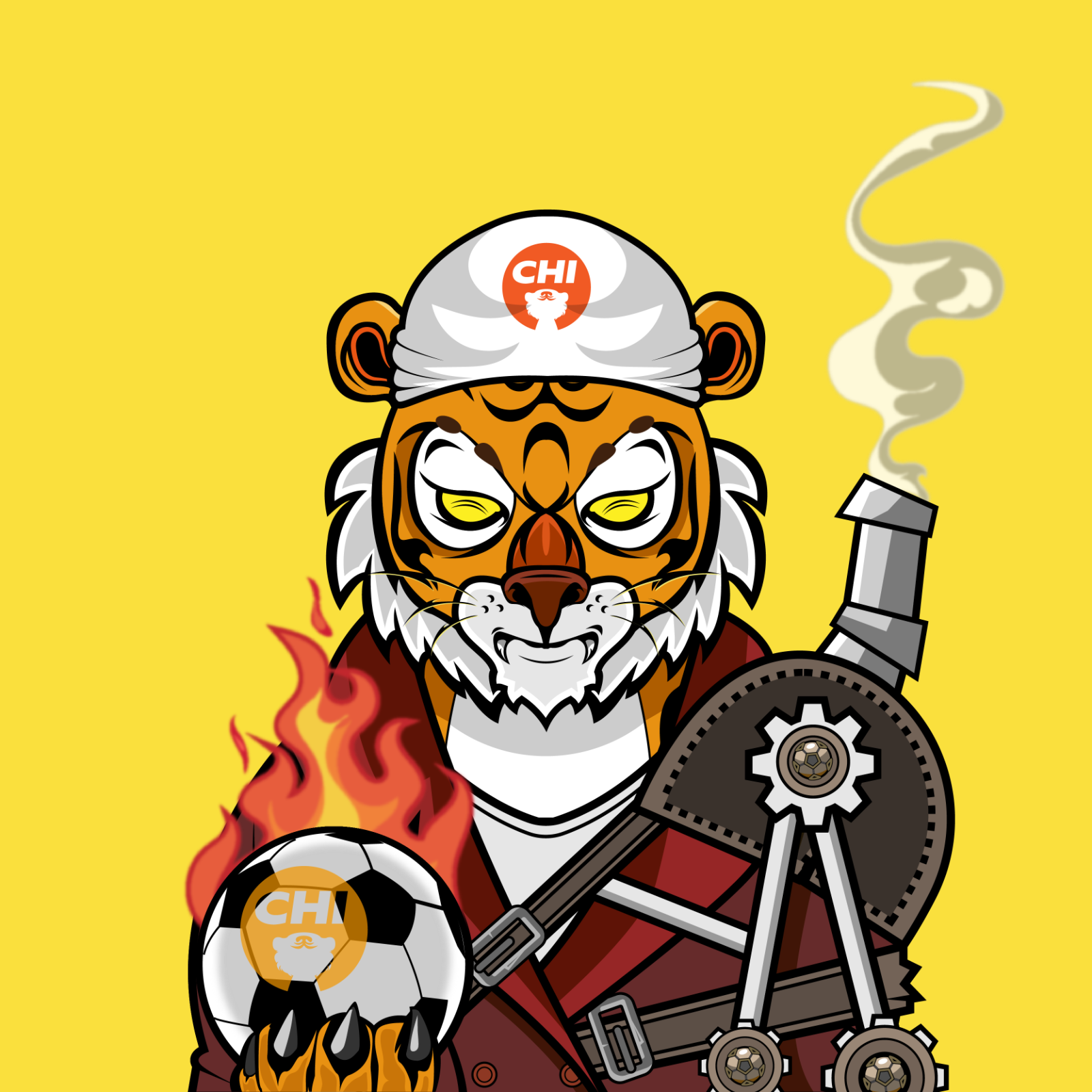 Football TigerChi #1905 NFT on Algorand