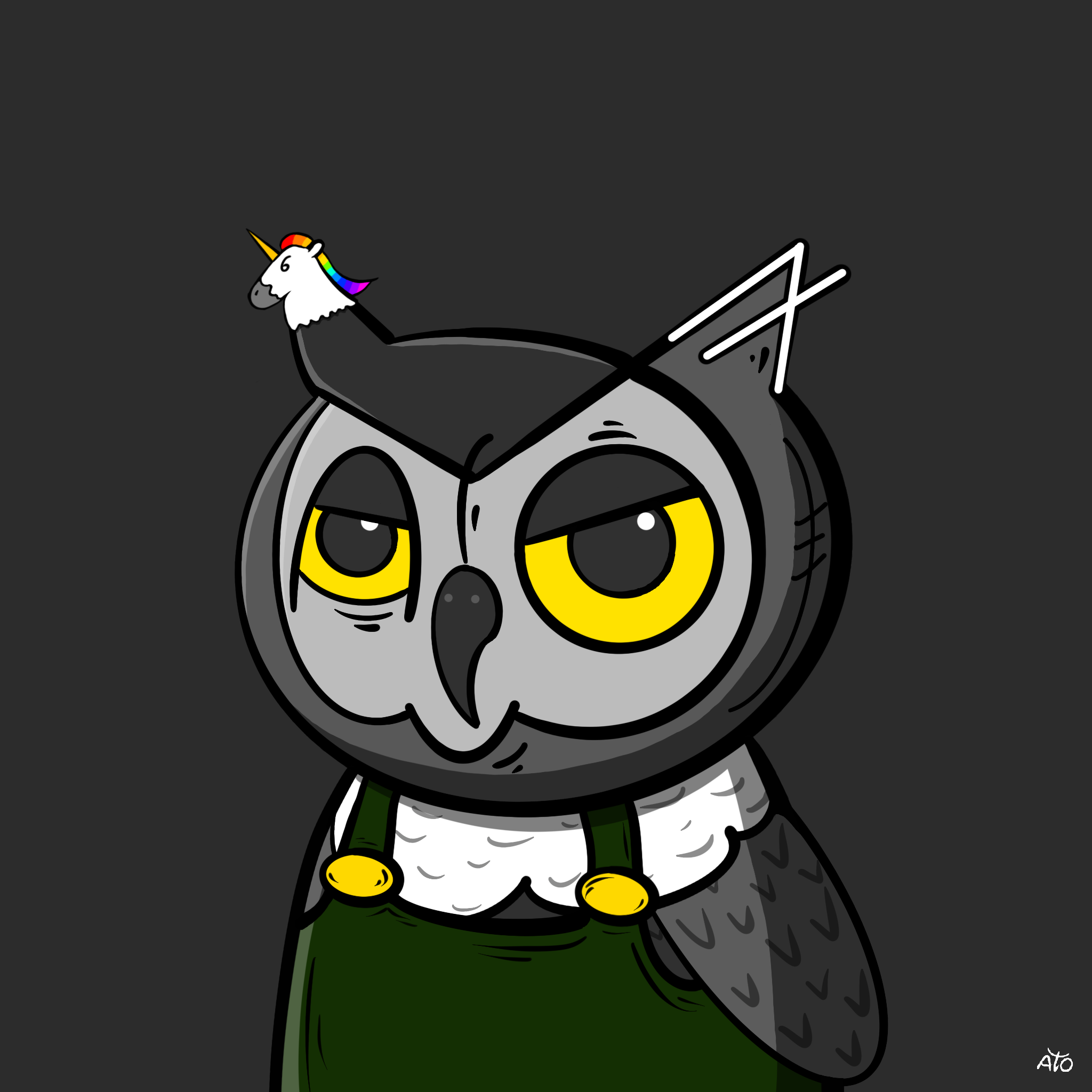 AOWL #1008 NFT on Algorand
