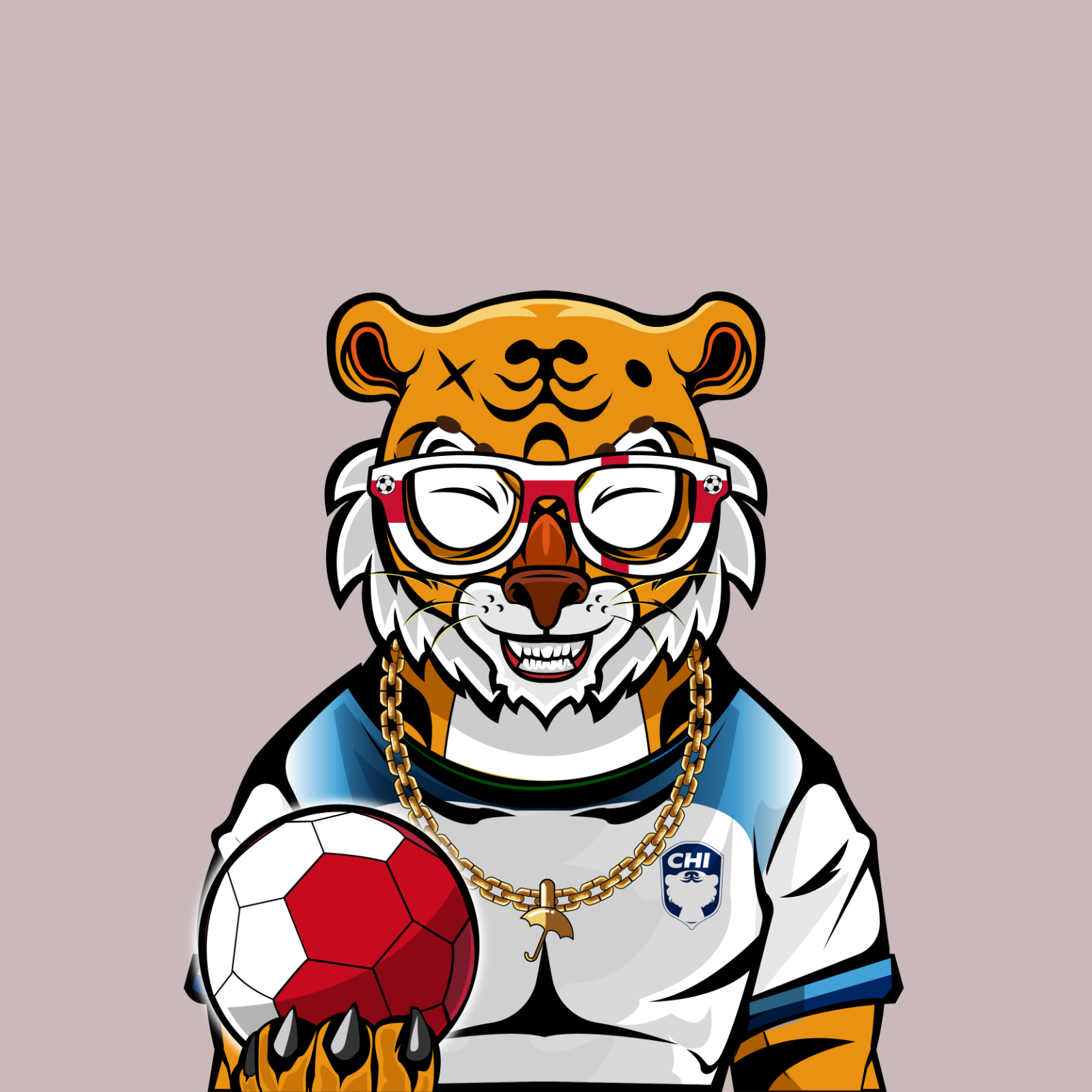 Football TigerChi #1494 NFT on Algorand