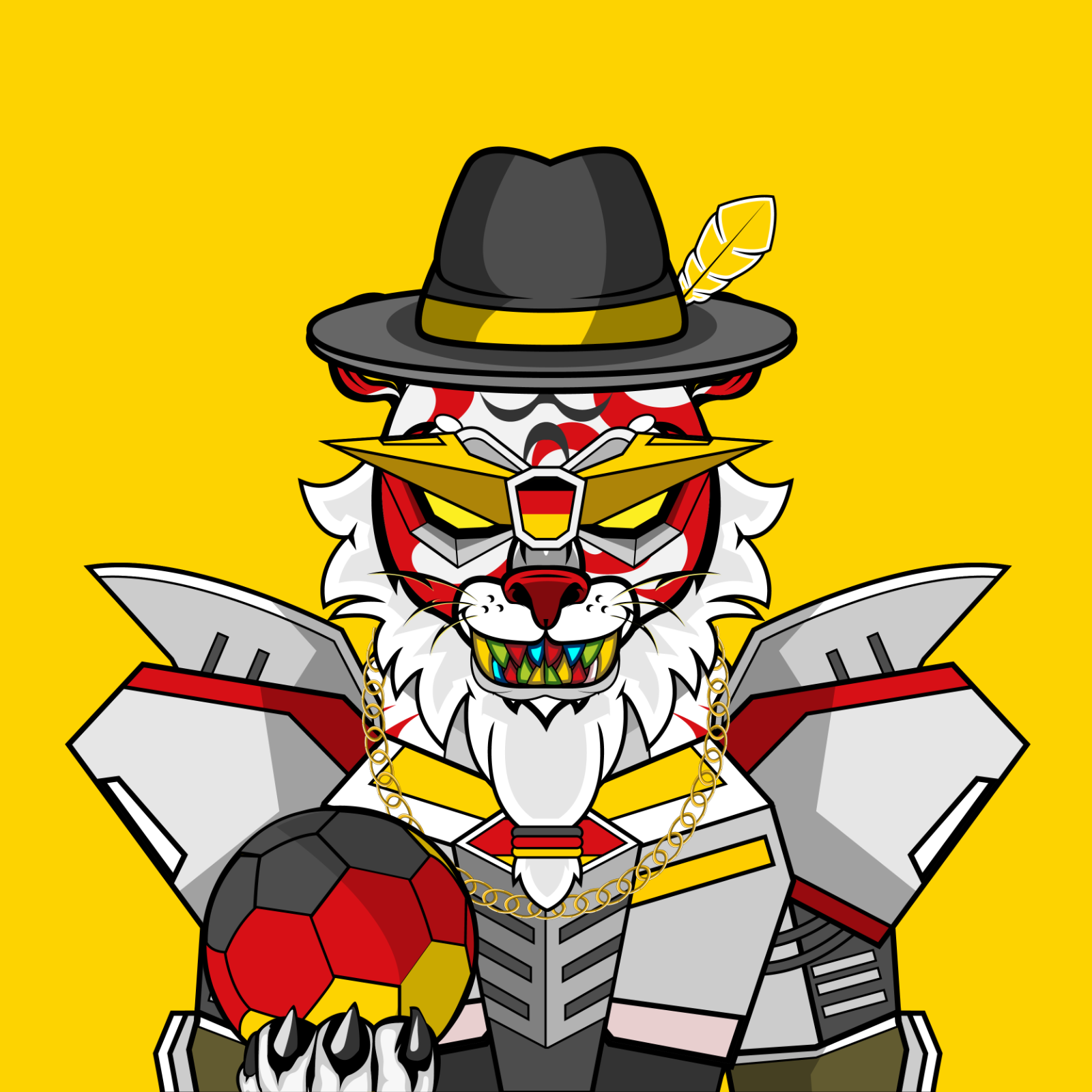 Football TigerChi #0130 NFT on Algorand