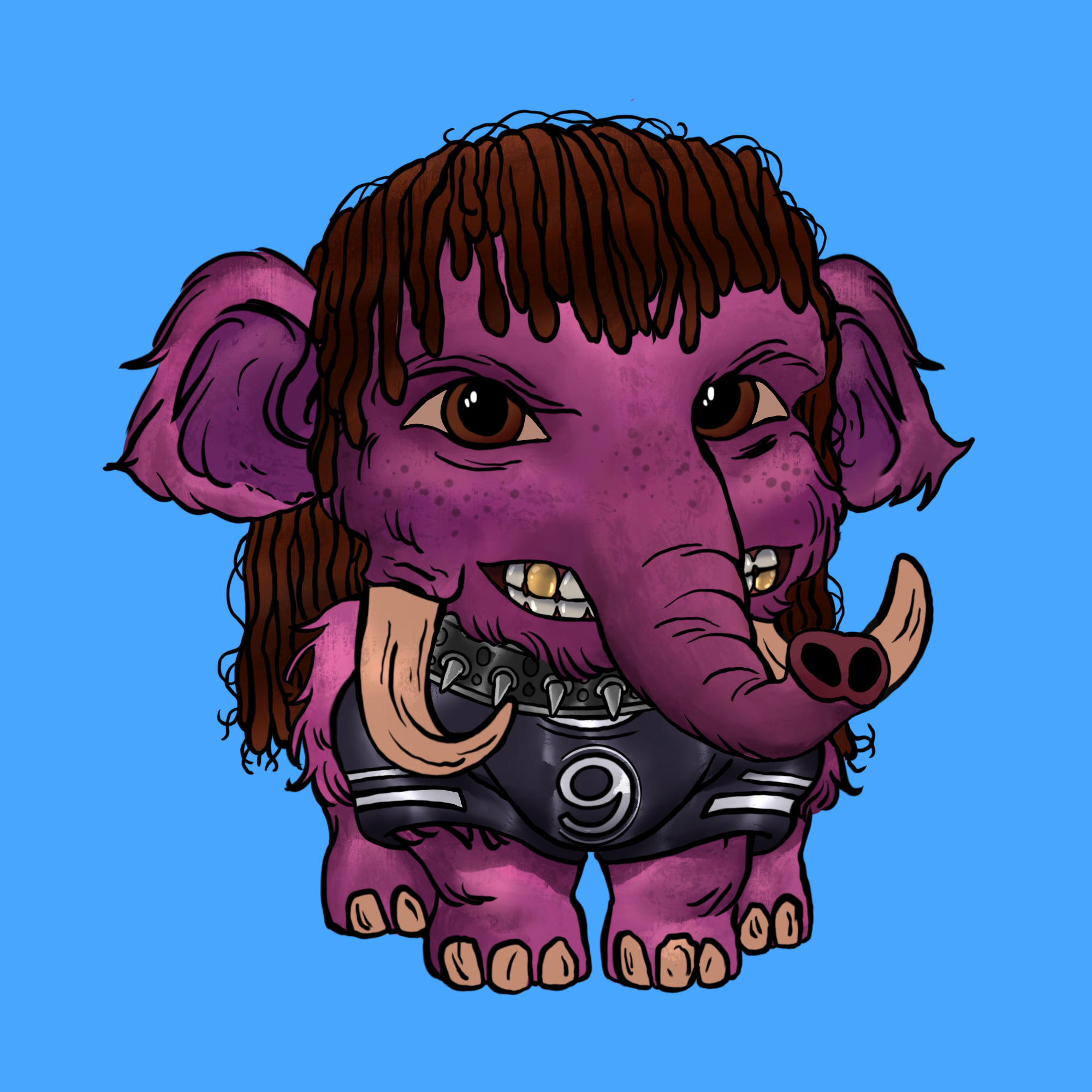 Naughty Mammoth #1058 NFT on Algorand