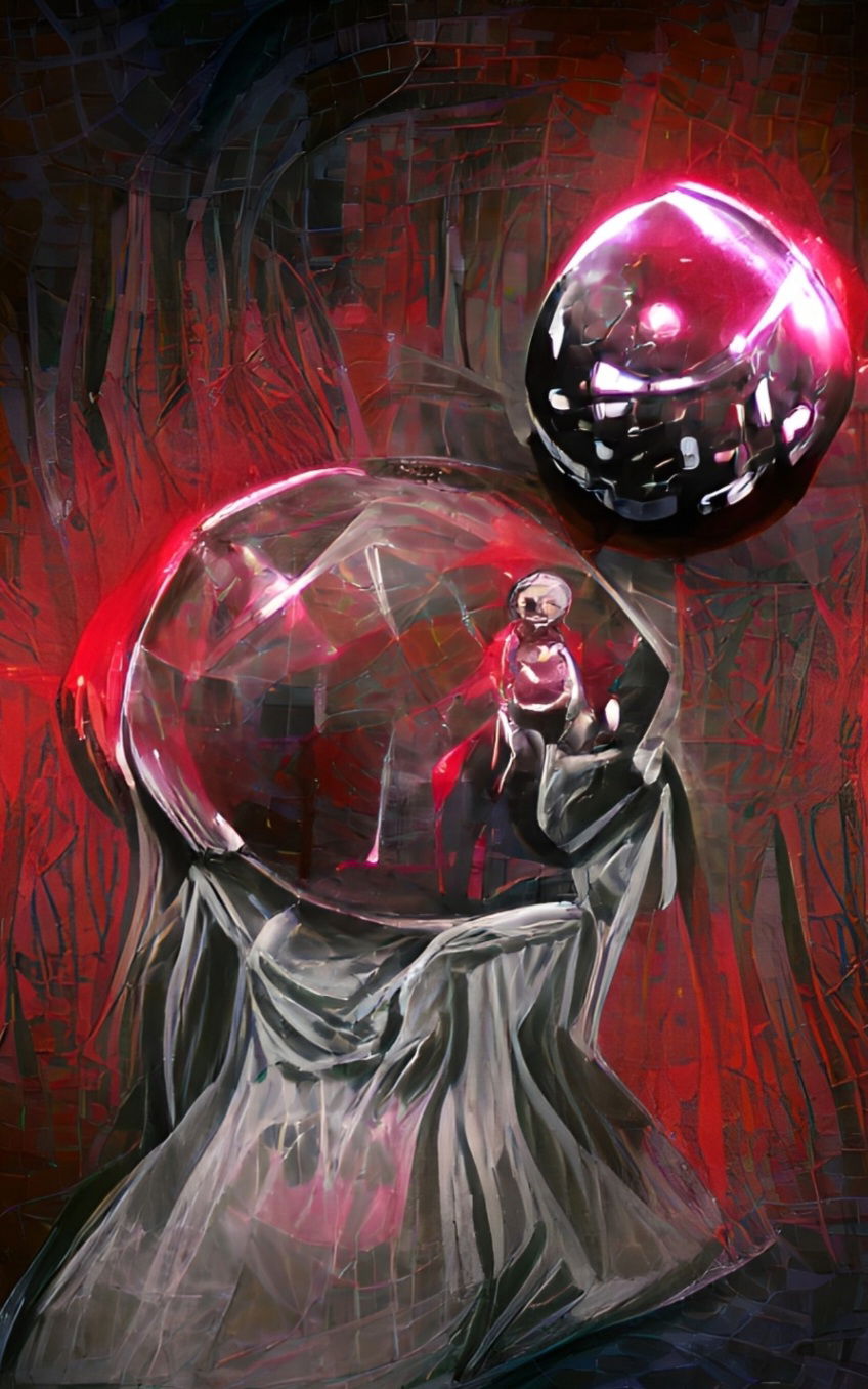 Absorbing Crystal Ball NFT on Algorand