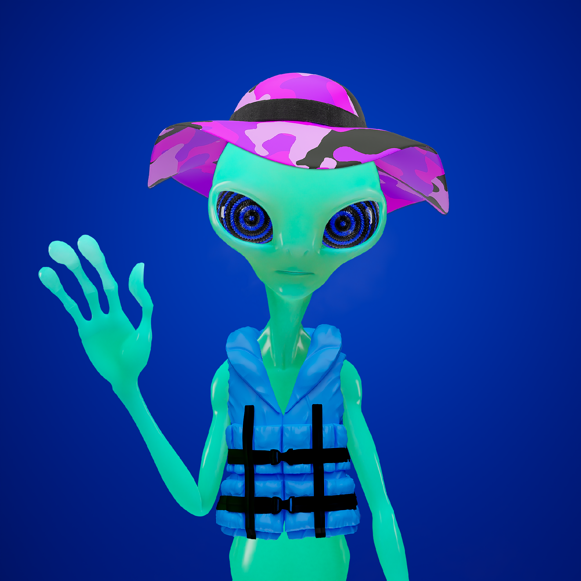 Alien Tourism2083 NFT on Algorand
