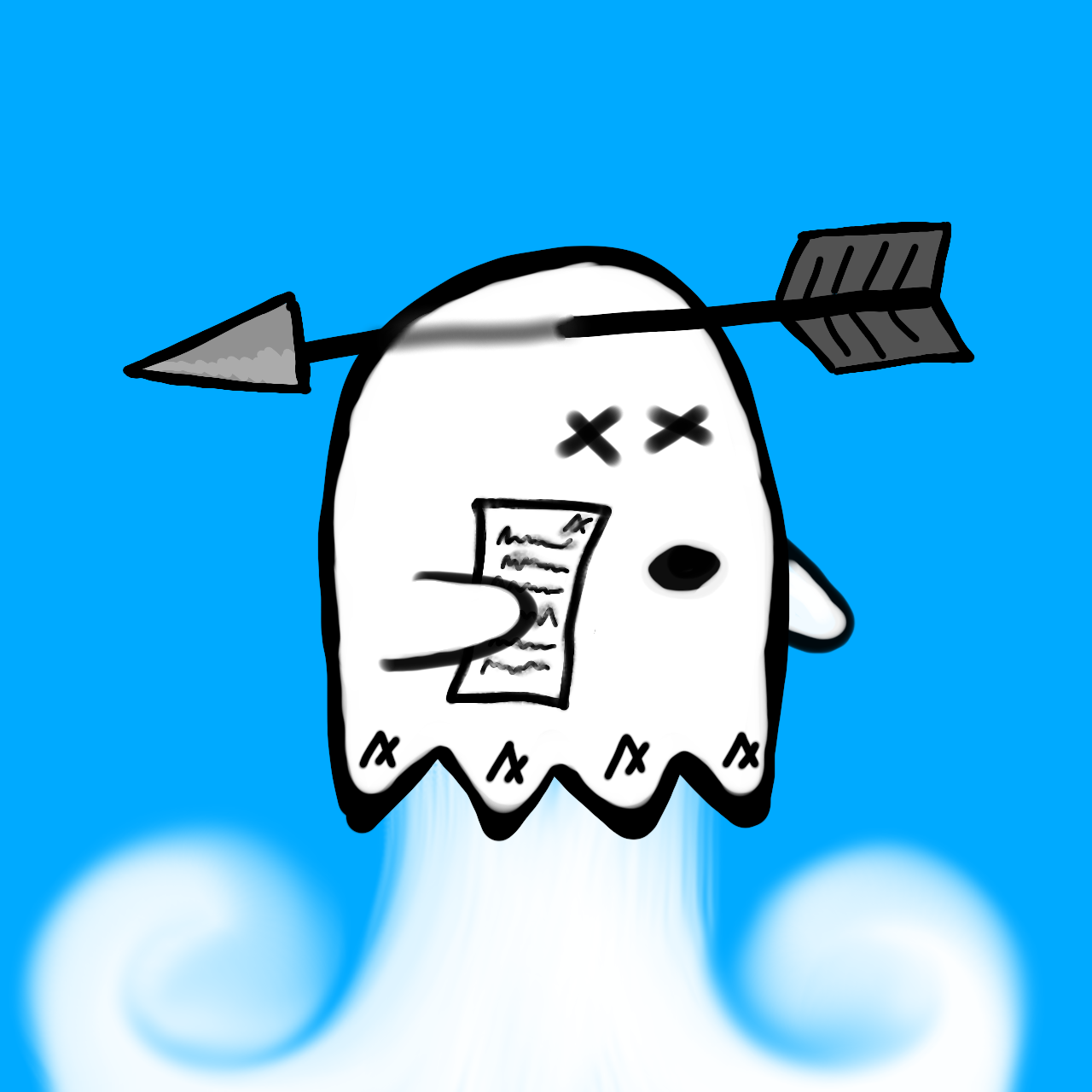 Ghostie #322 NFT on Algorand