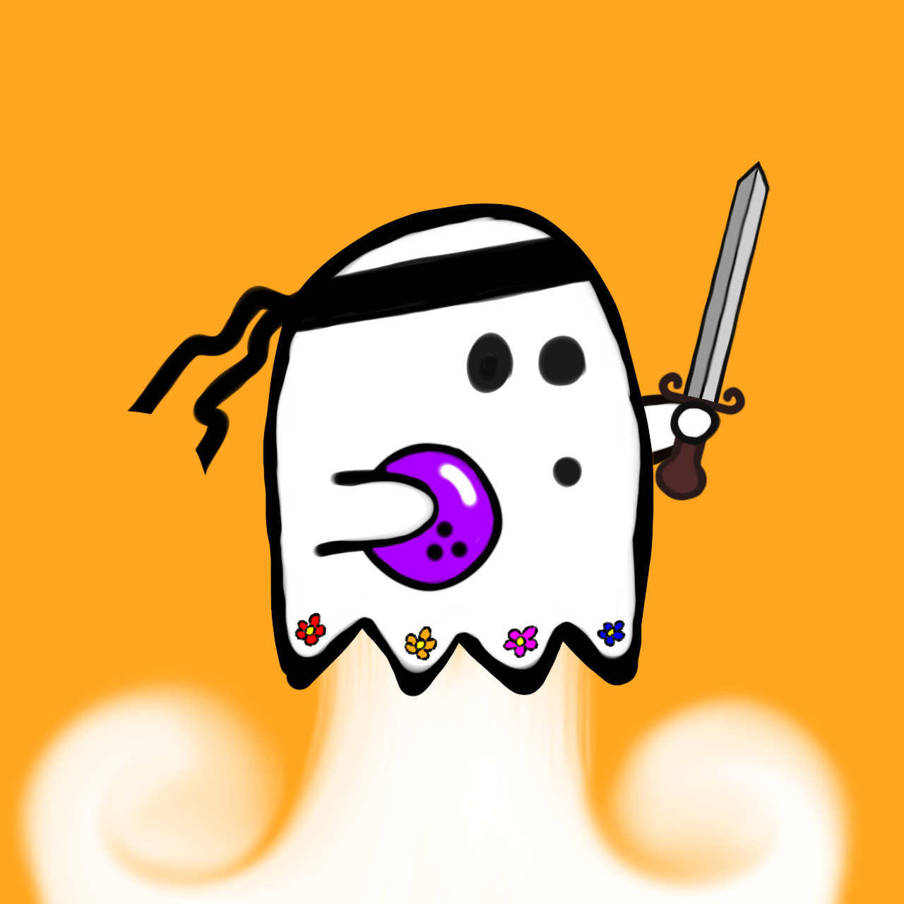 Ghostie #751 NFT on Algorand