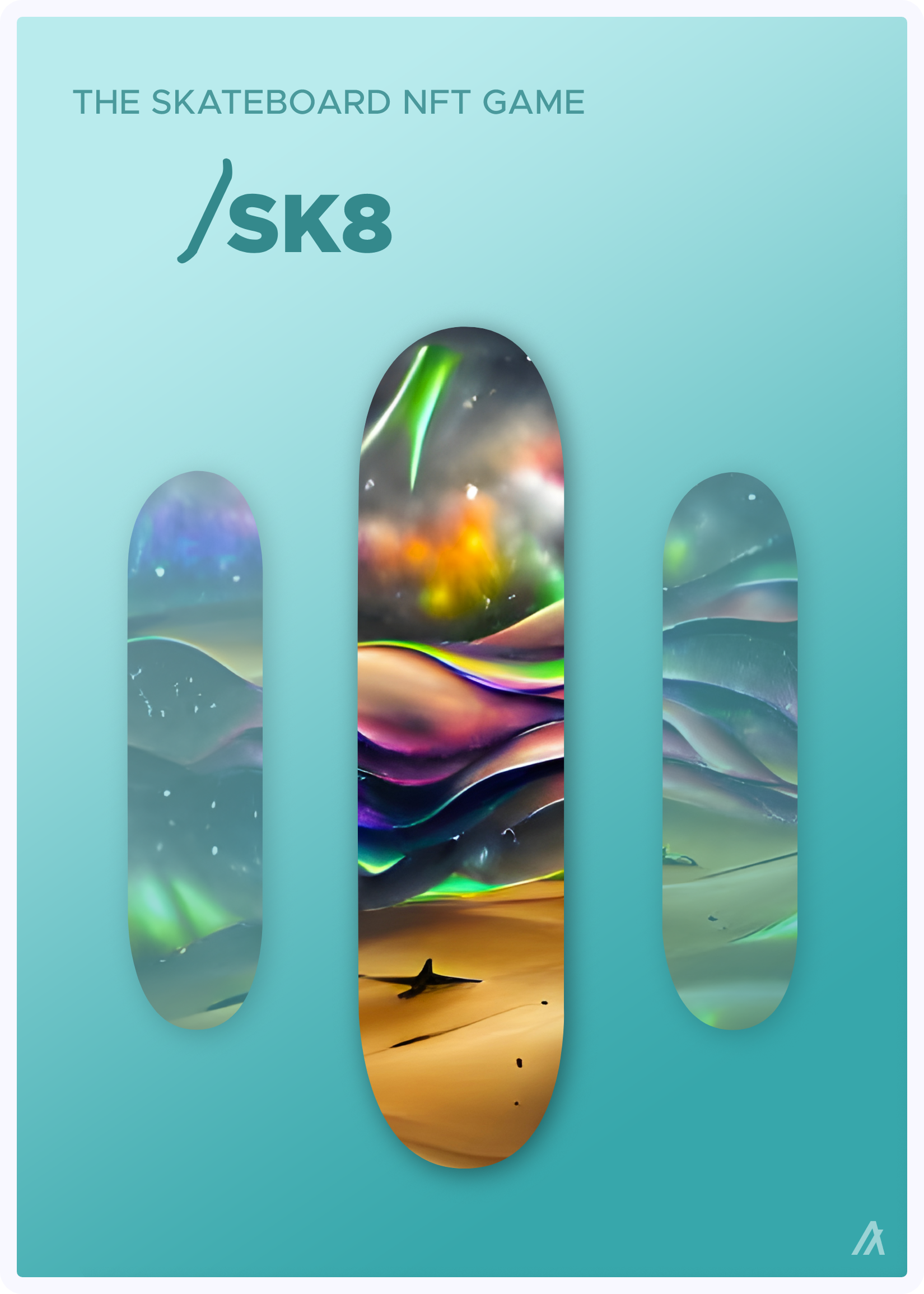 SK8 Deck #111 NFT on Algorand