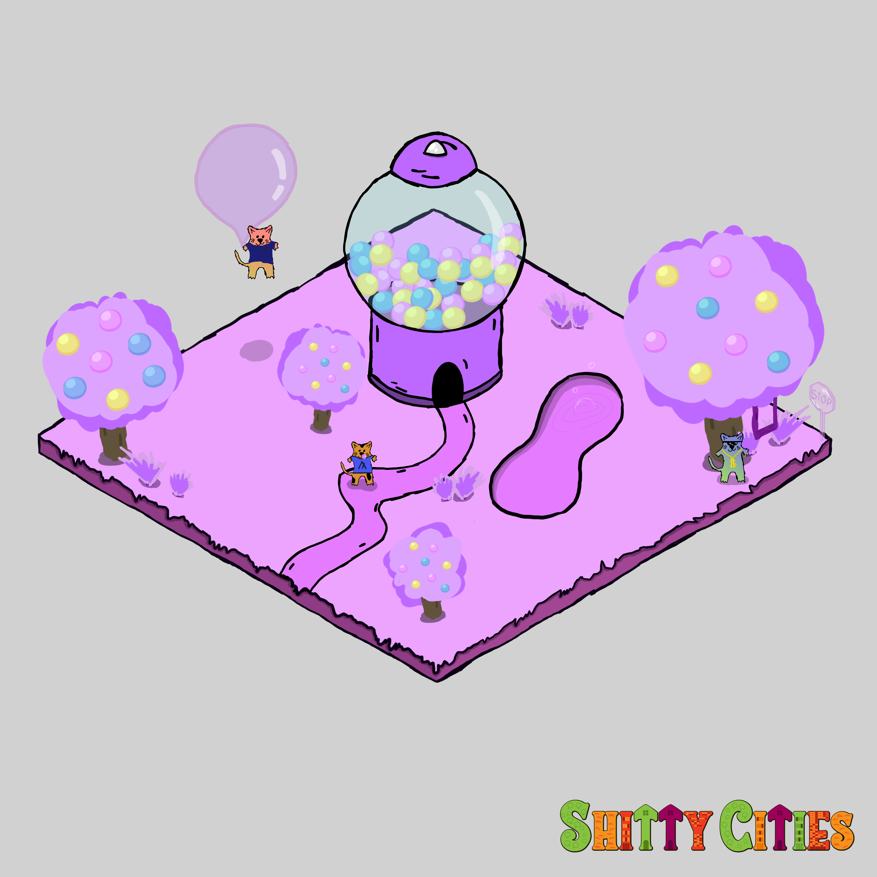 SCB61 - Bubblegum Land