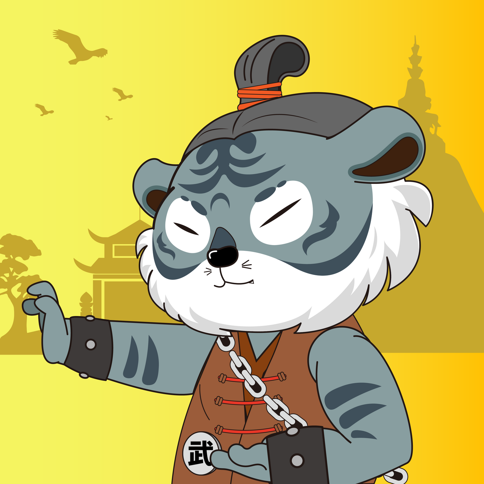 Apprentice TigerChi #051 NFT on Algorand