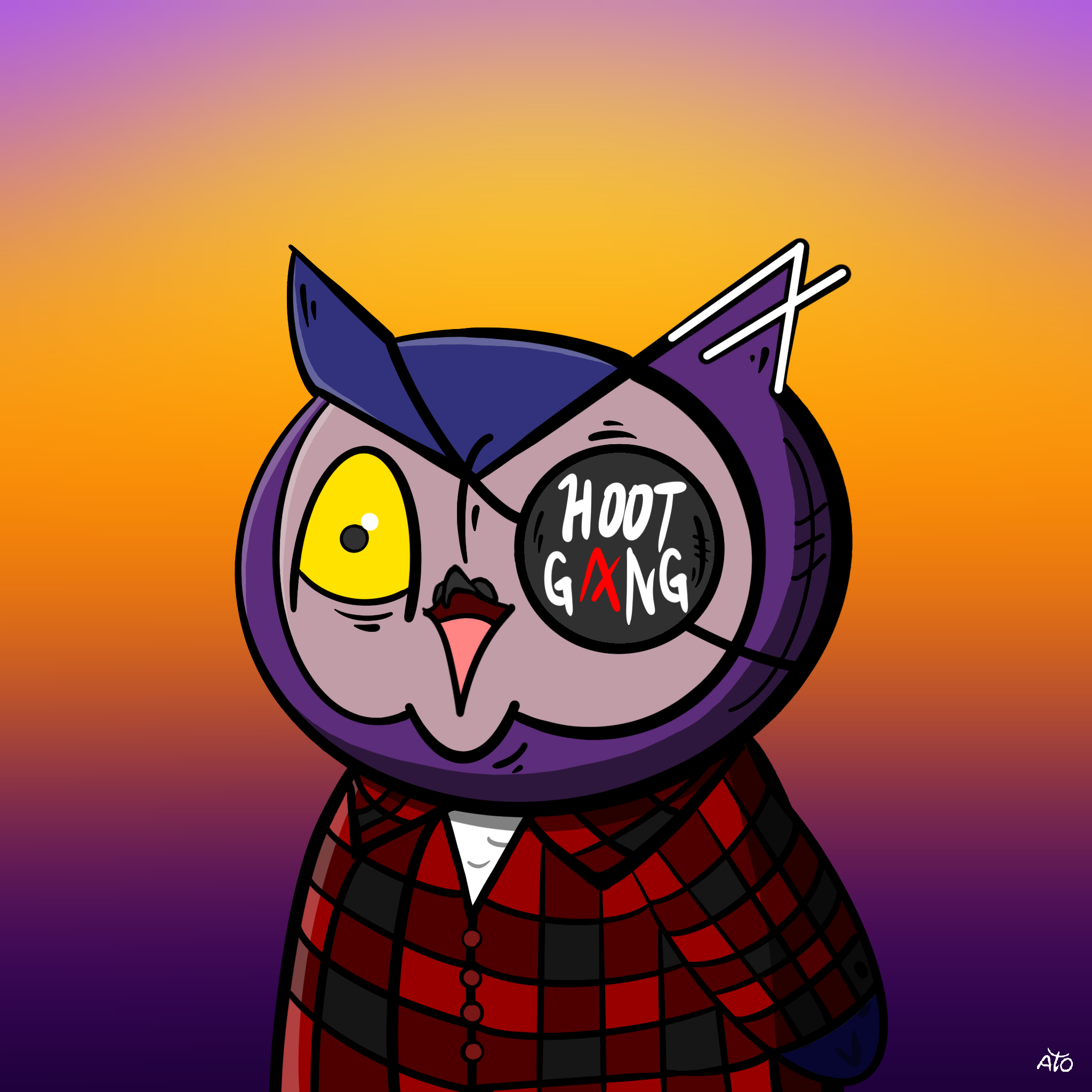 AOWL #1654 NFT on Algorand