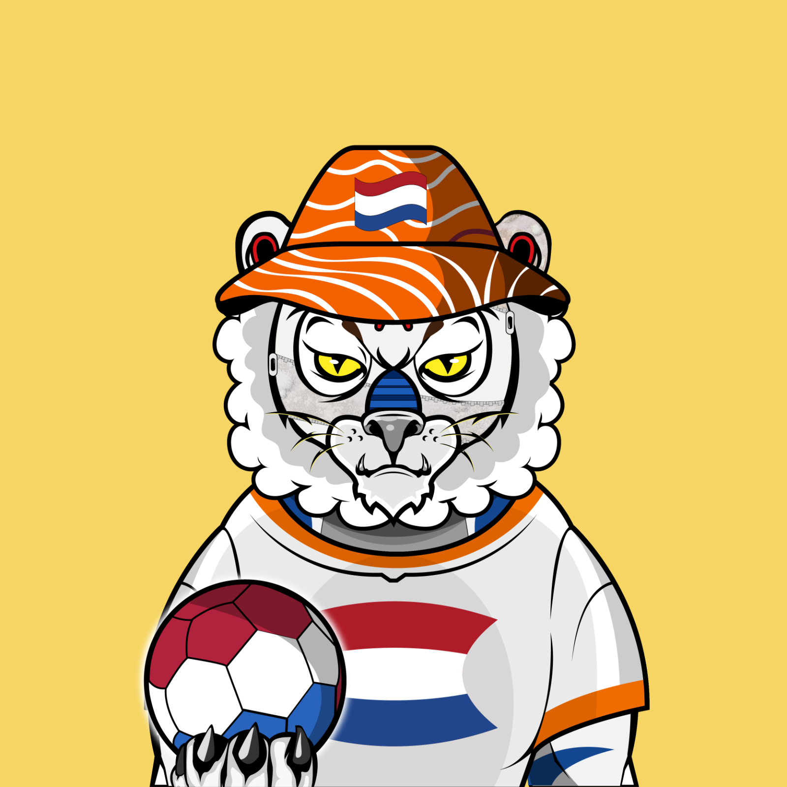 Football TigerChi #0666 NFT on Algorand