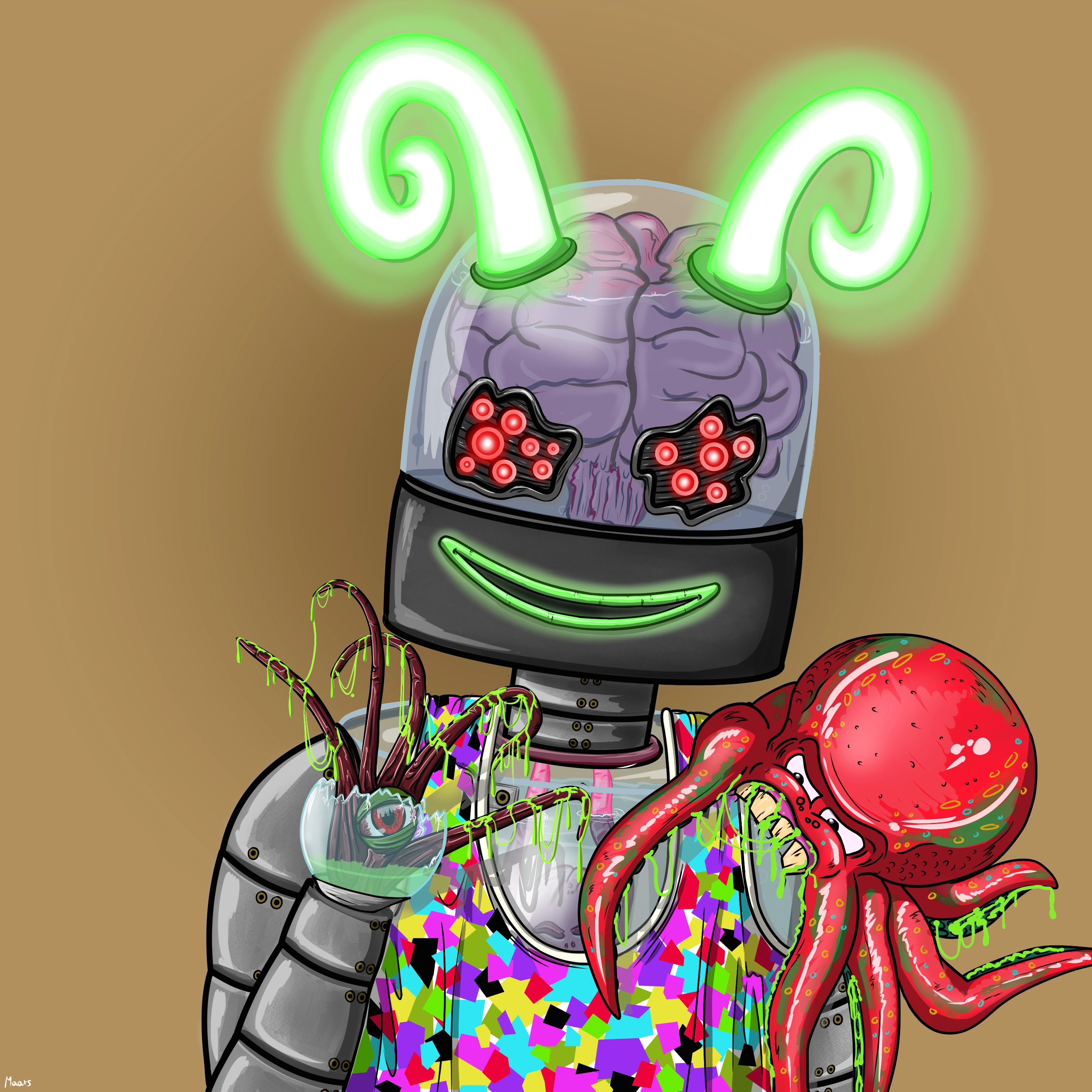 Mental Marvin #2478 NFT on Algorand