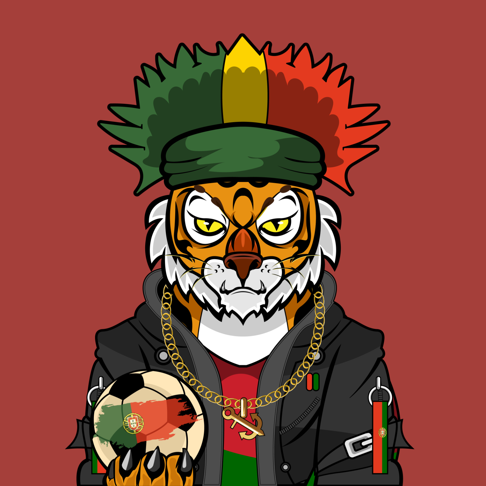 Football TigerChi #0374 NFT on Algorand