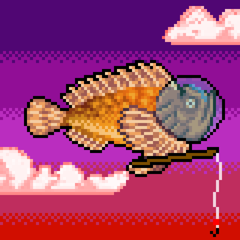 Fighting Fish #1979 NFT on Algorand