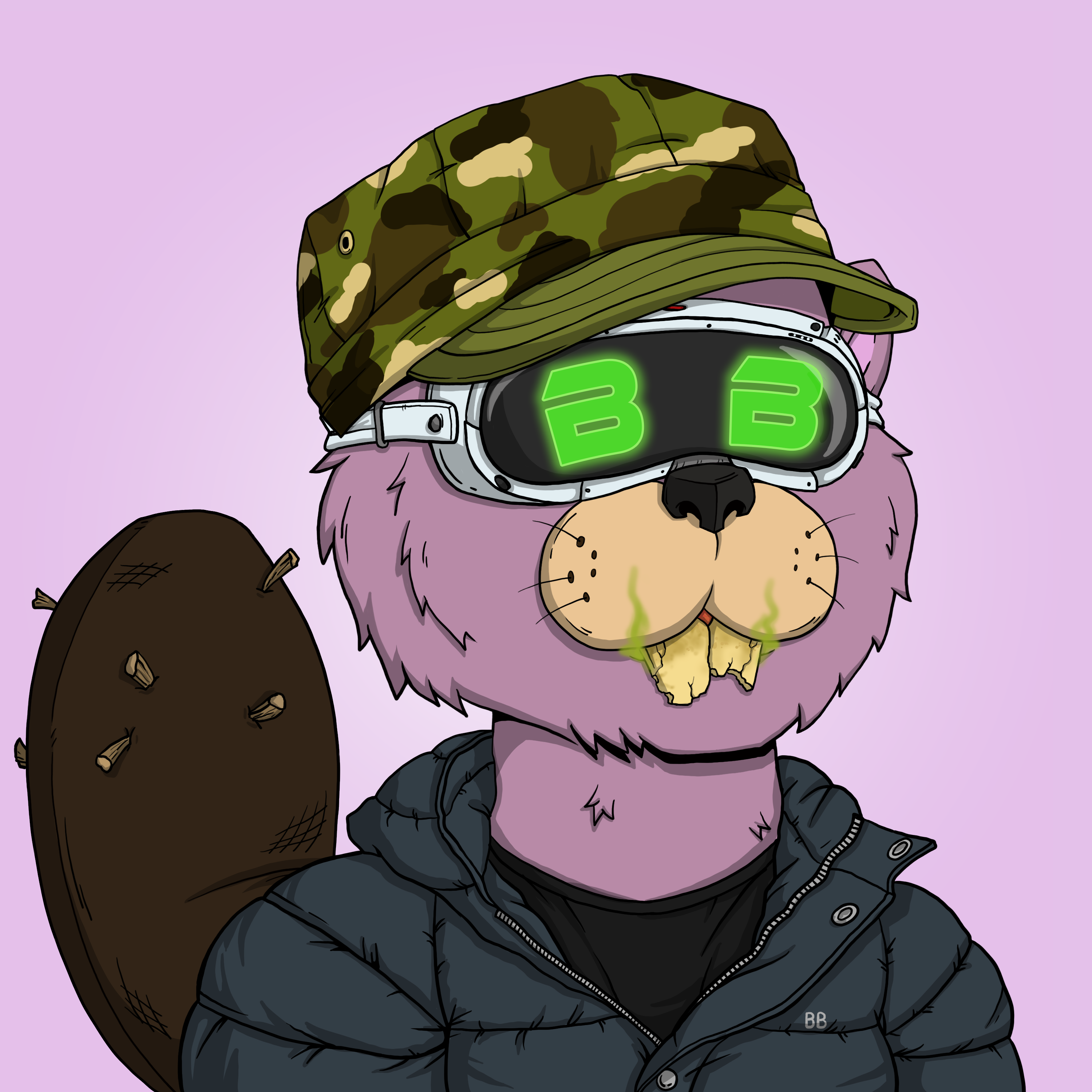 Beava Buds #1217 NFT on Algorand