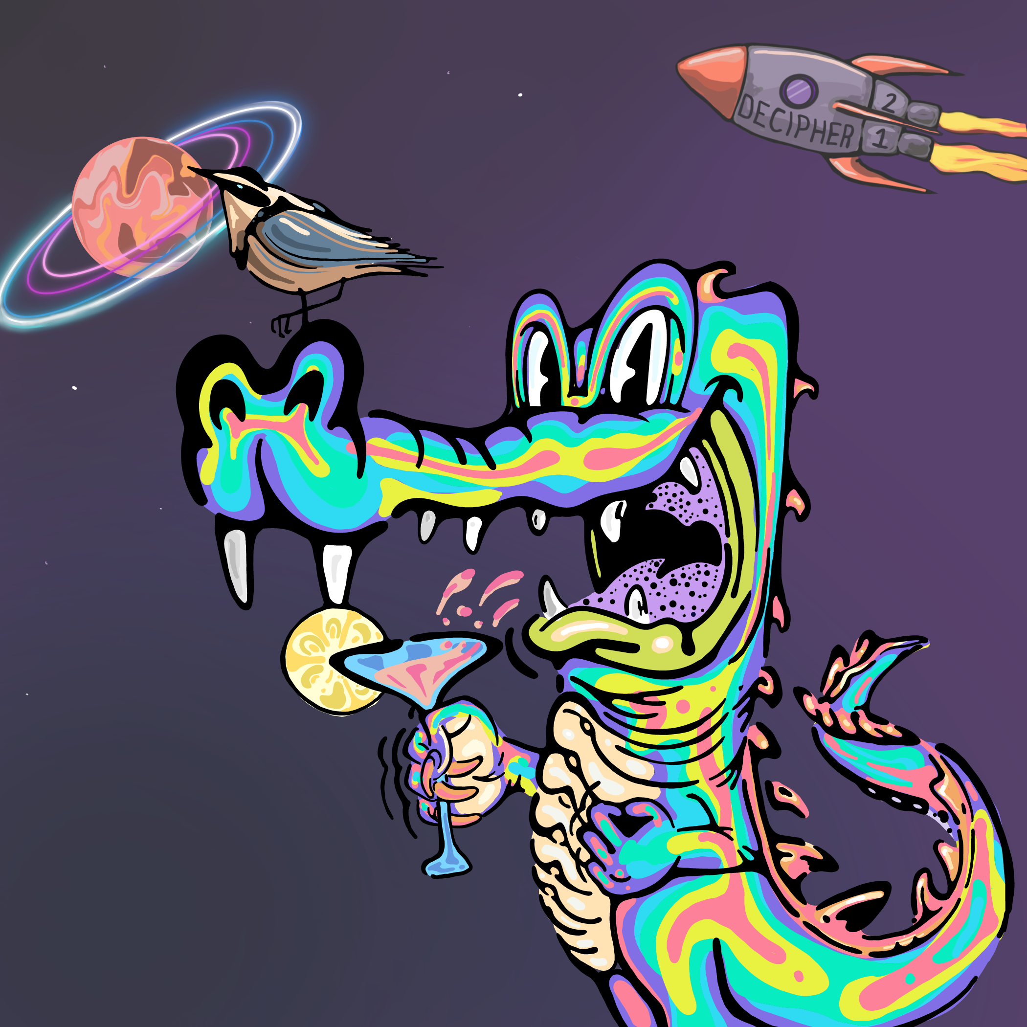 Algo Gator #477 NFT on Algorand