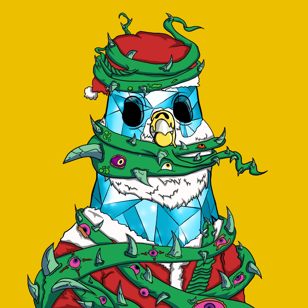 Mutant Ghetto Pigeon #550 NFT on Algorand