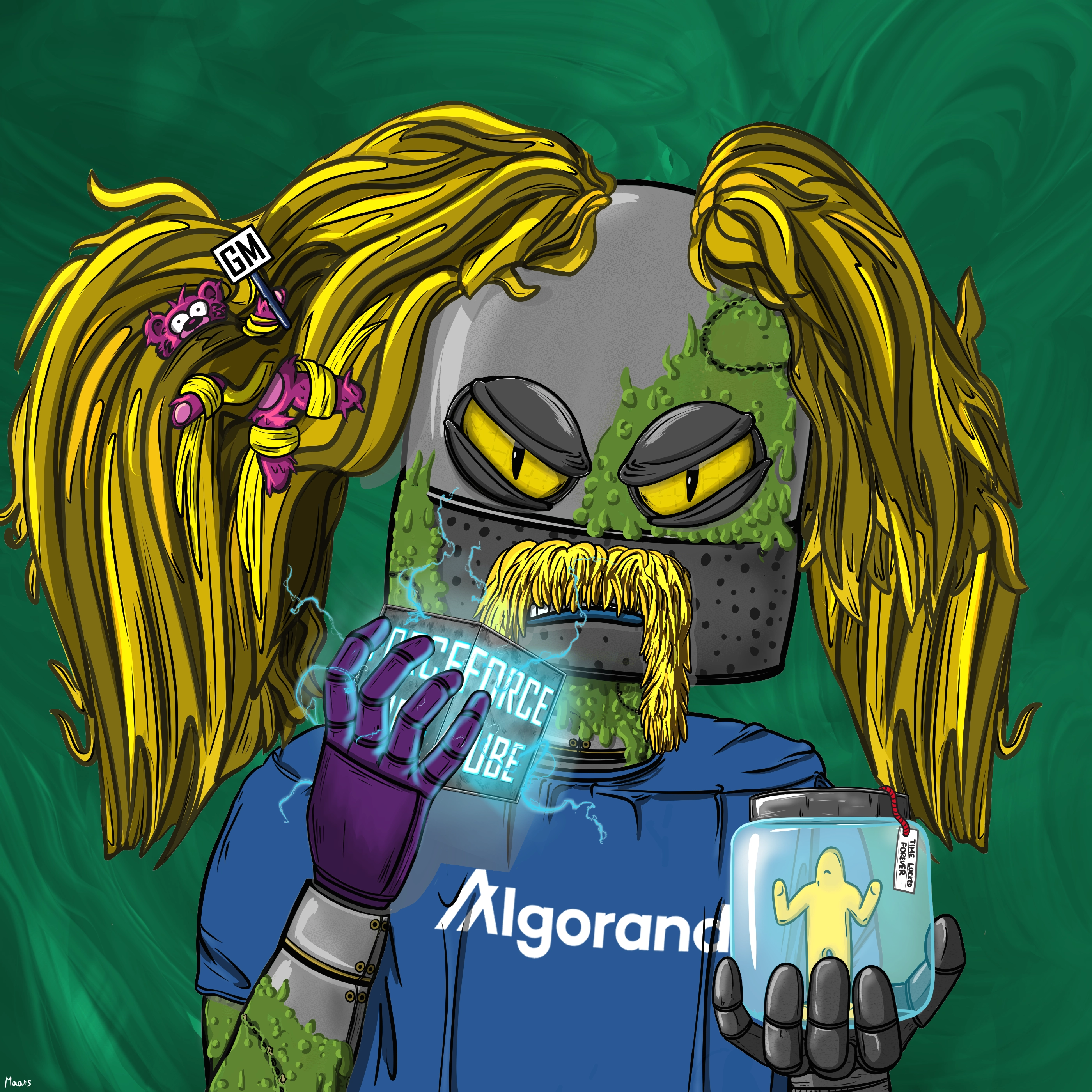 Mental Marvin #1733 NFT on Algorand