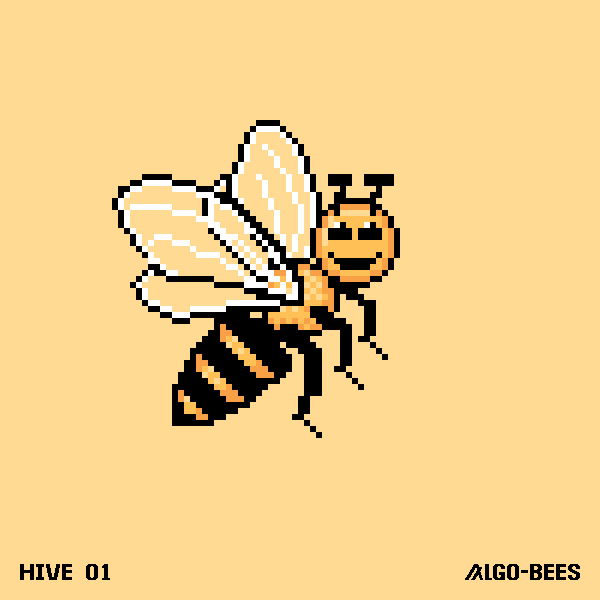 An image of ALGO-BEES H1 #010-06 Cheeky .gif