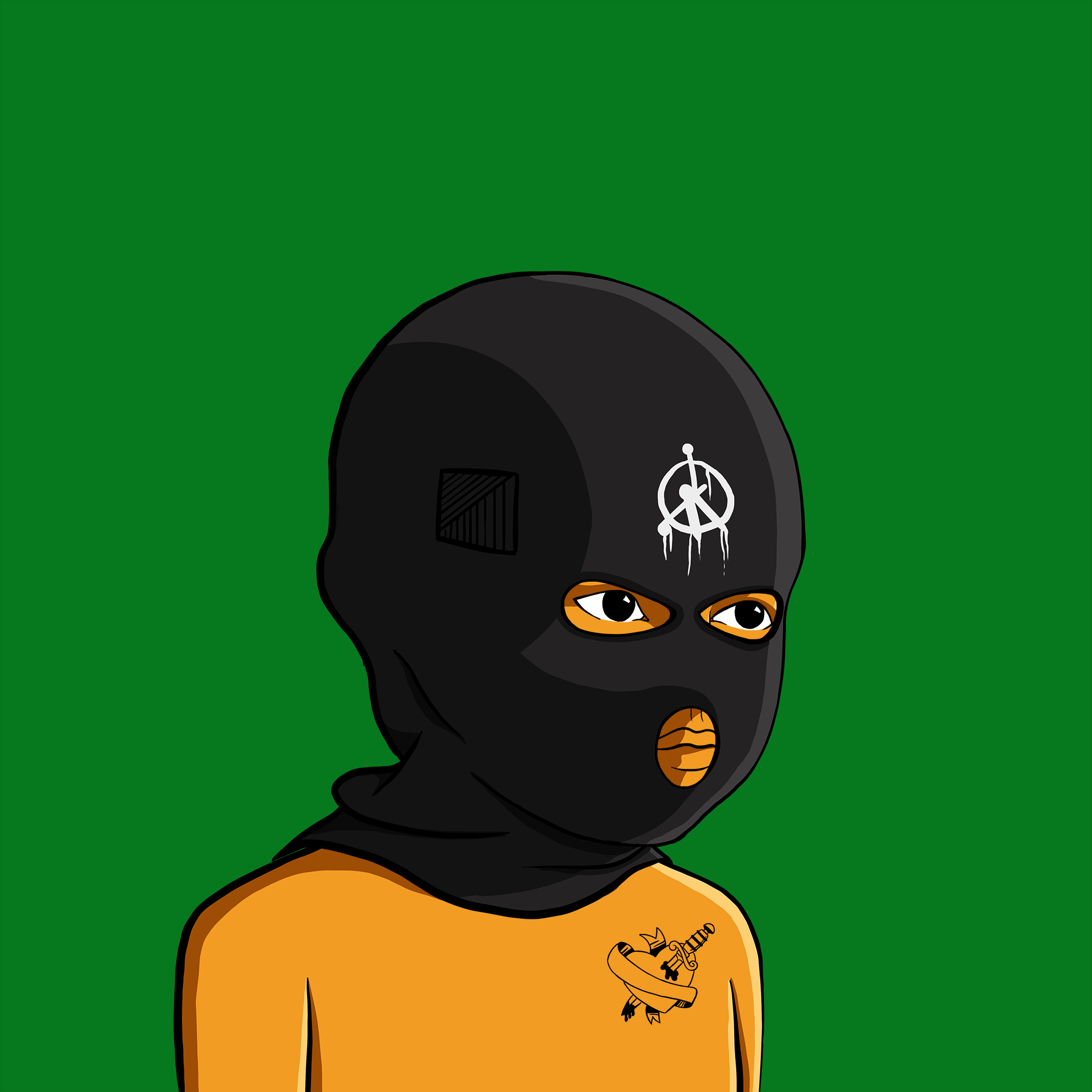 Bald Head #1508 NFT on Algorand