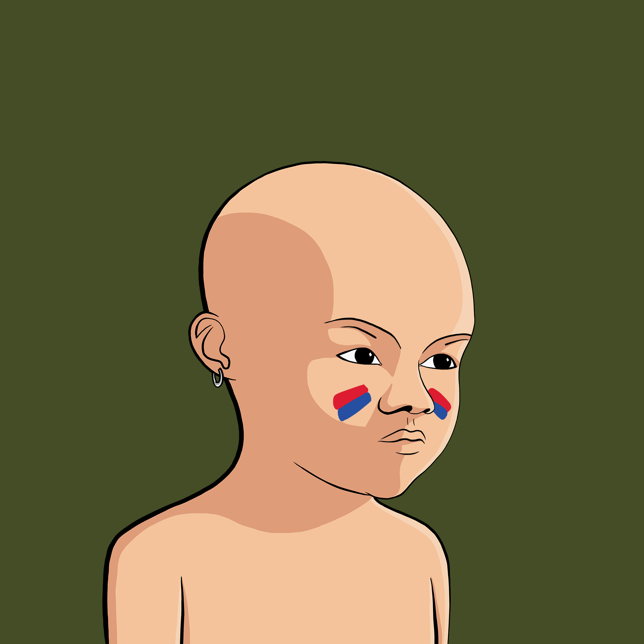 Bald Head #1516 NFT on Algorand