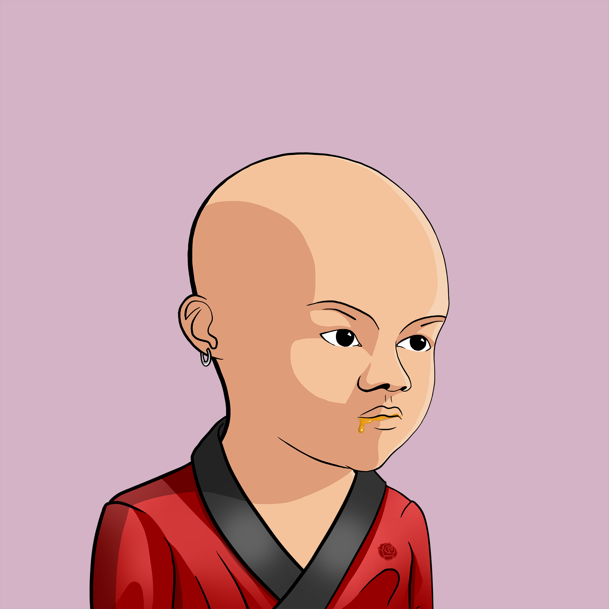 Bald Head #1518 NFT on Algorand