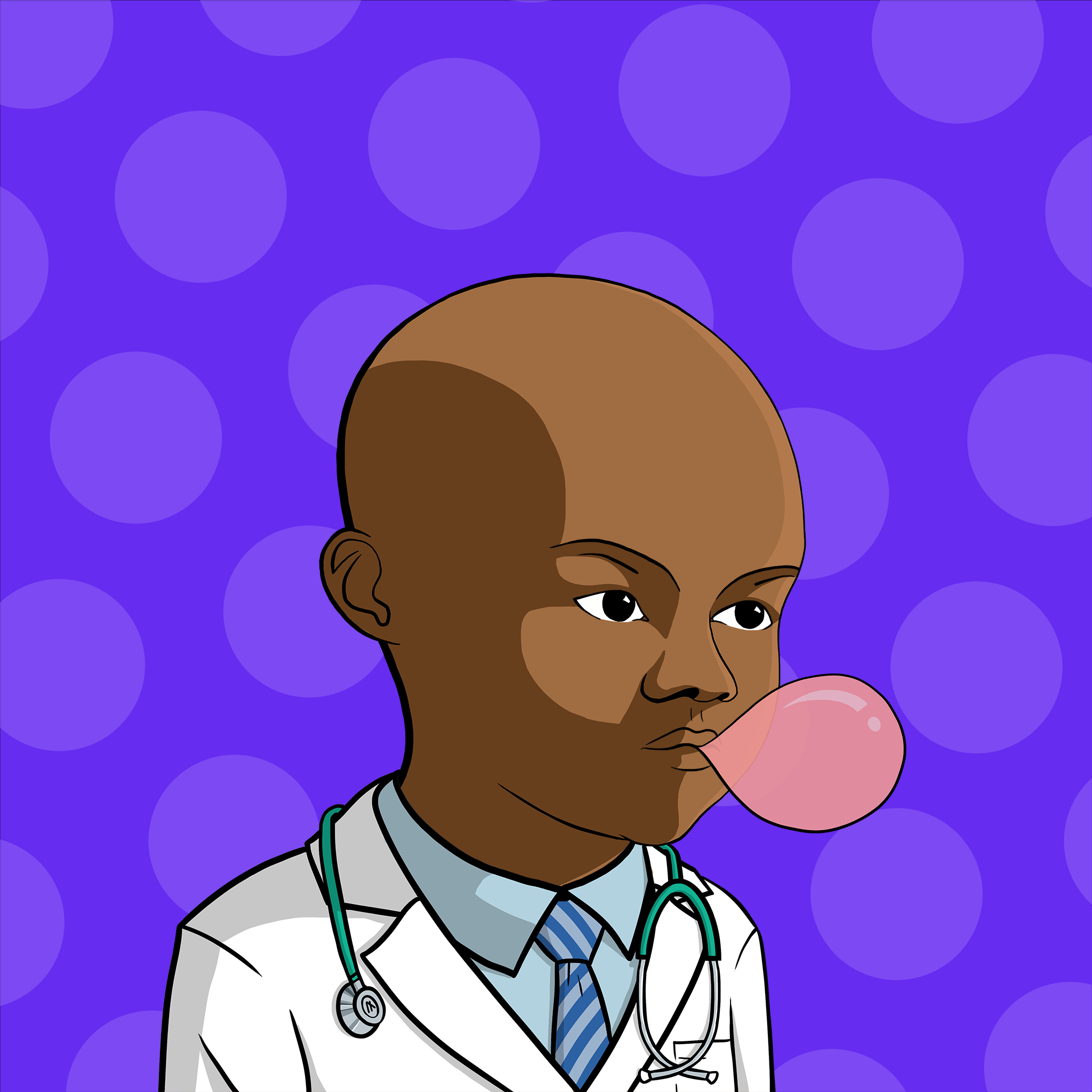 Bald Head #1568 NFT on Algorand