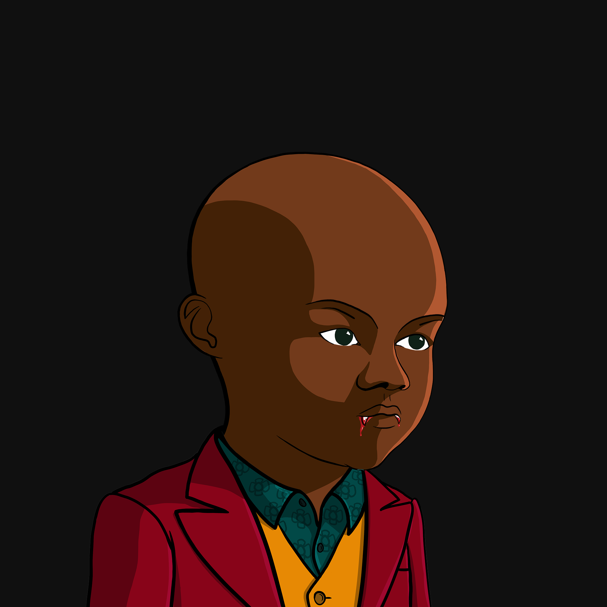 Bald Head #1594 NFT on Algorand