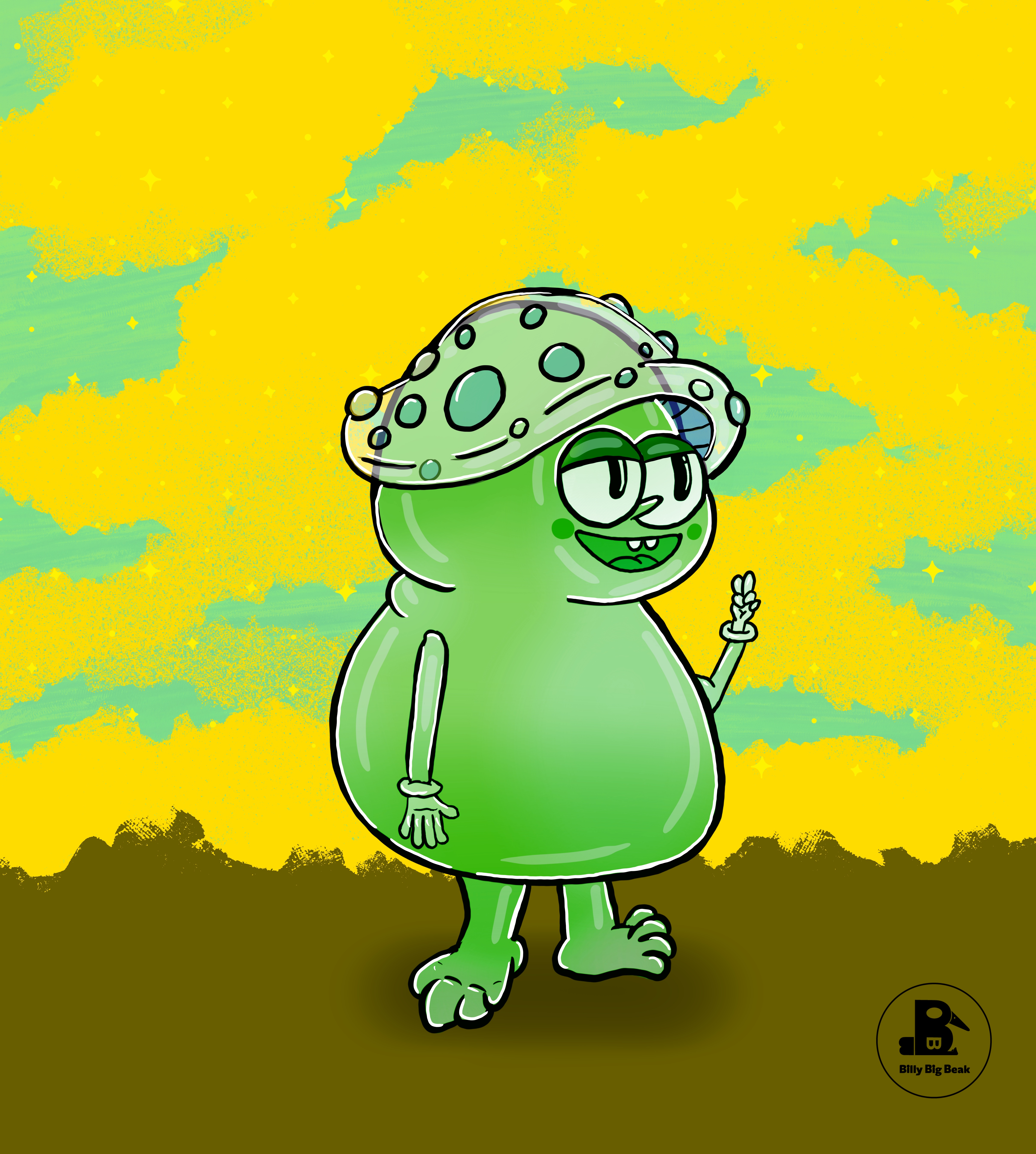 Billy XO #7 NFT on Algorand