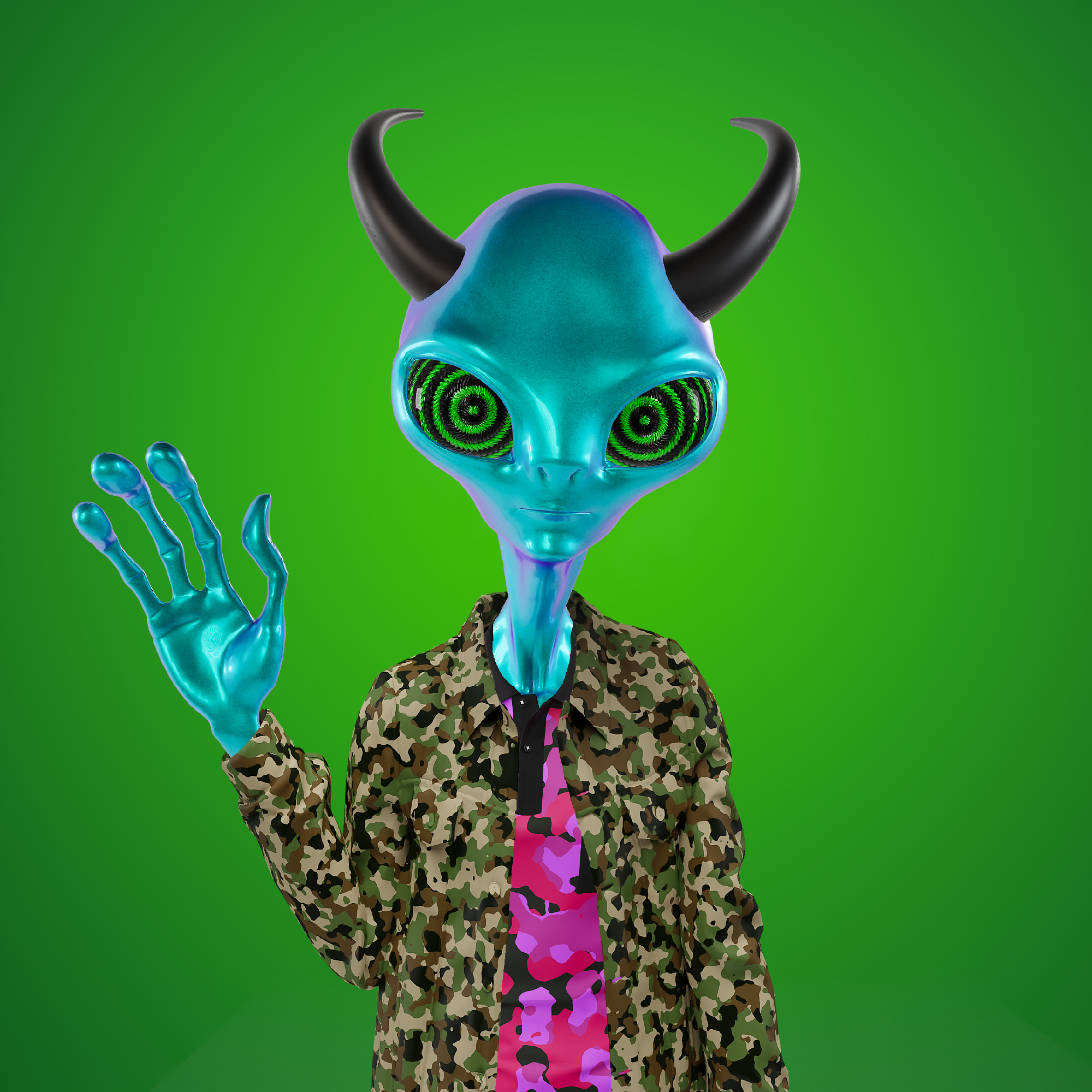 Alien Tourism3712 NFT on Algorand