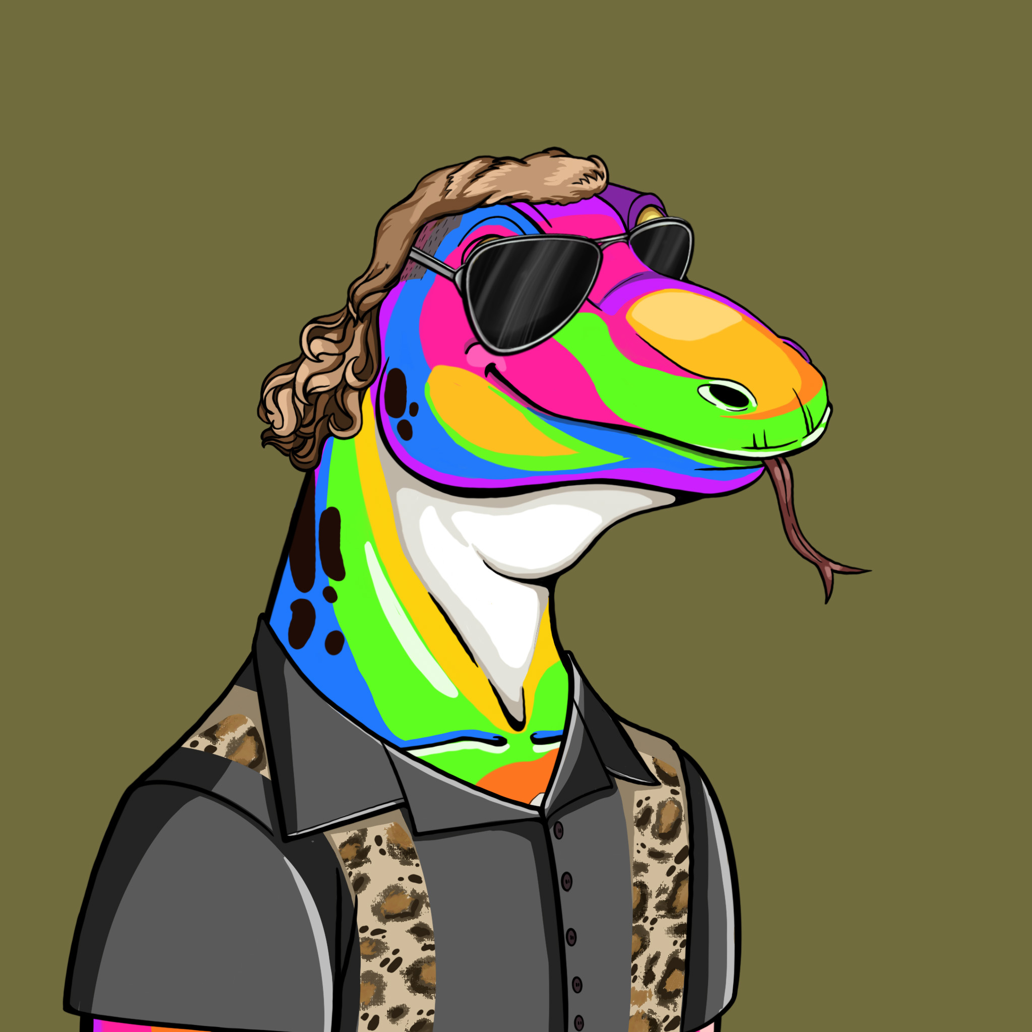 Al Goanna 233 NFT on Algorand