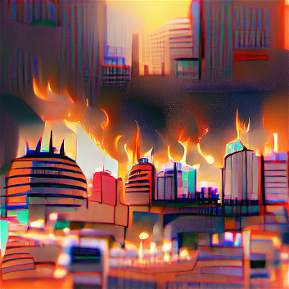 RandomGen#024 City Burning