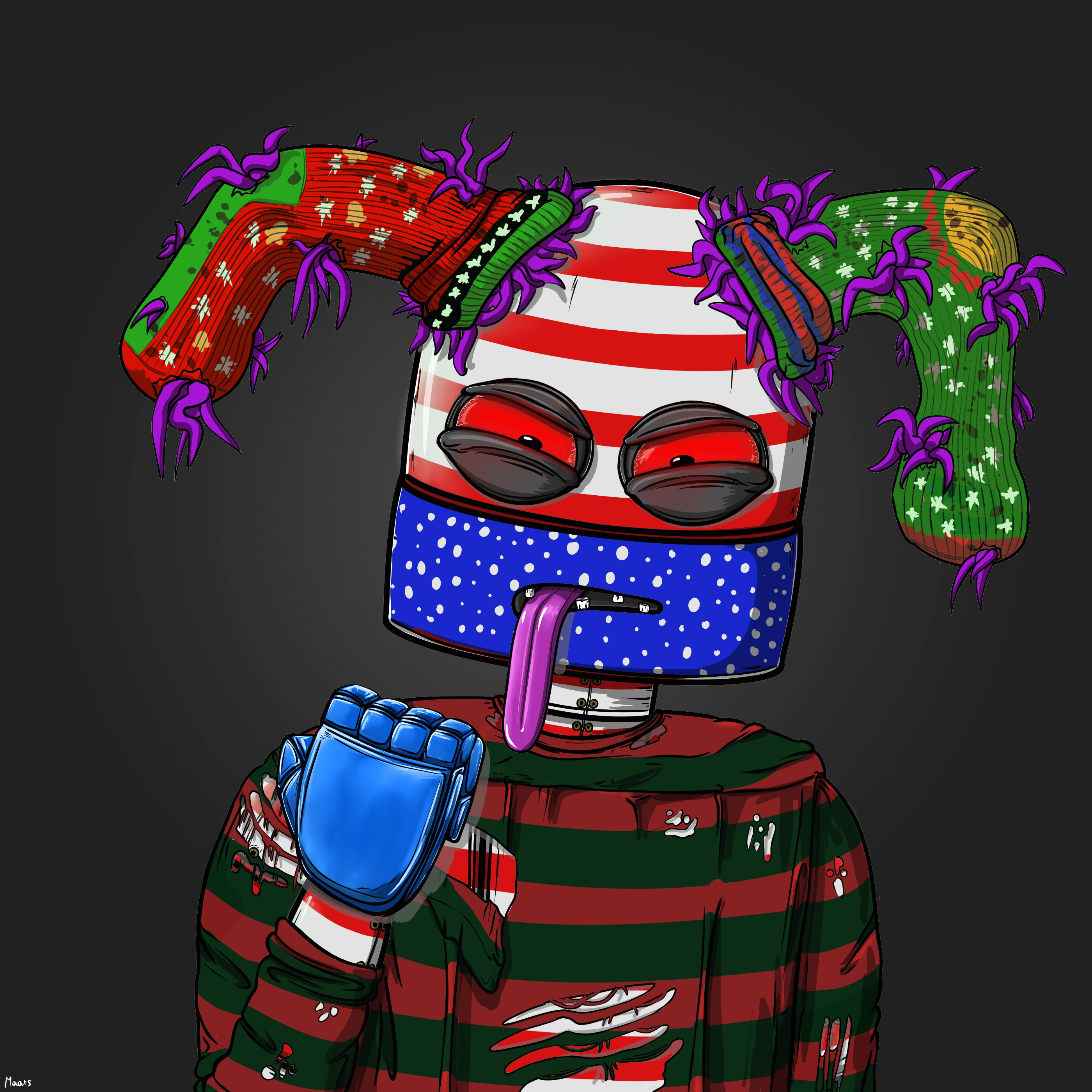 Mental Marvin #444 NFT on Algorand