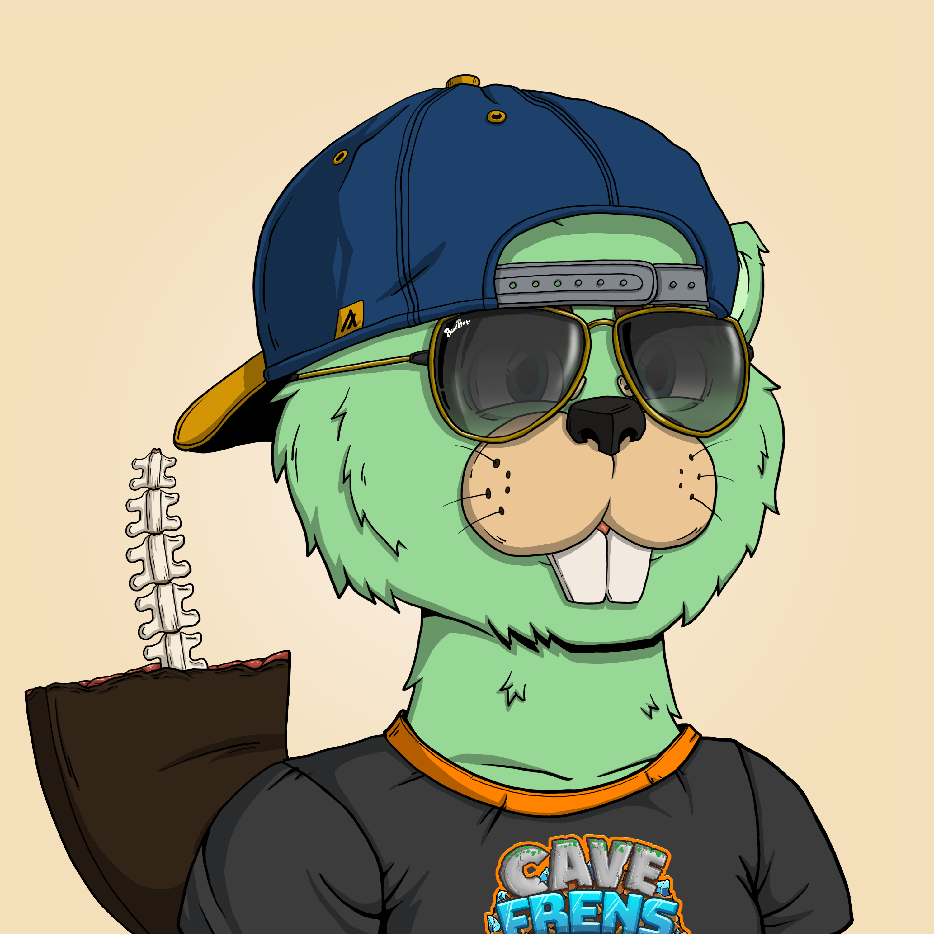 Beava Buds #1673 NFT on Algorand