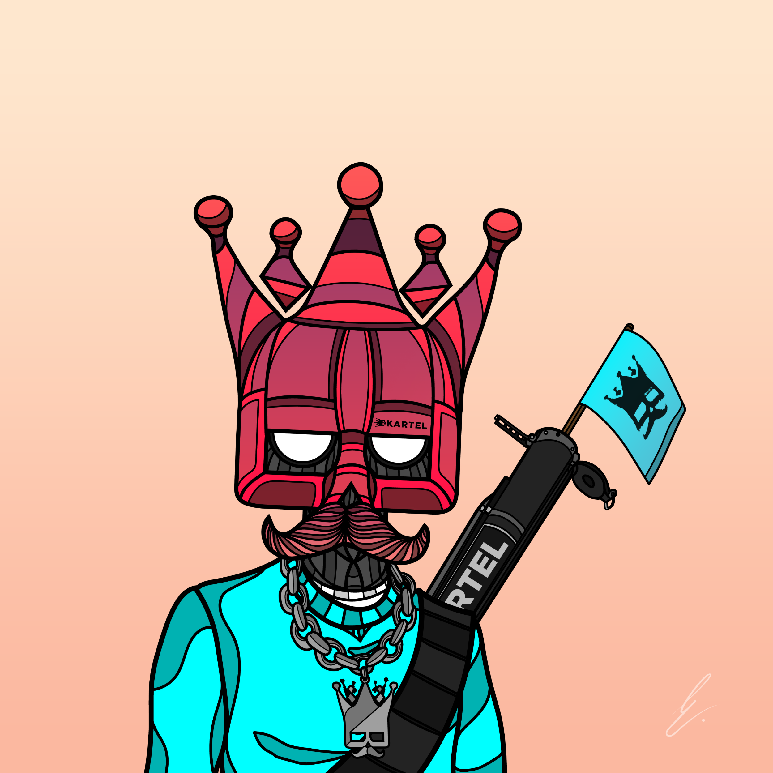 B-KARTEL: SQUADDIES #2002 NFT on Algorand