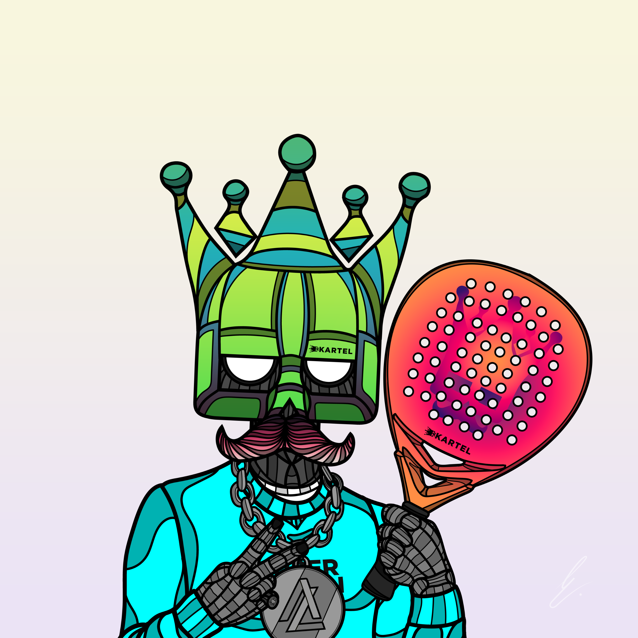 B-KARTEL: SQUADDIES #2008 NFT on Algorand