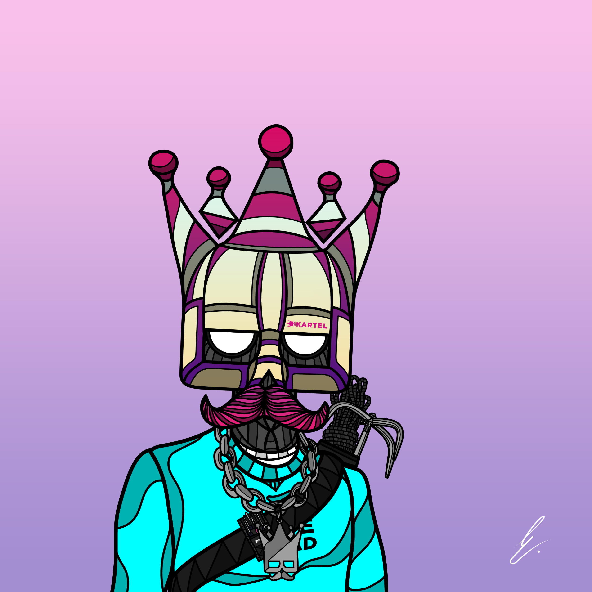 B-KARTEL: SQUADDIES #2010 NFT on Algorand