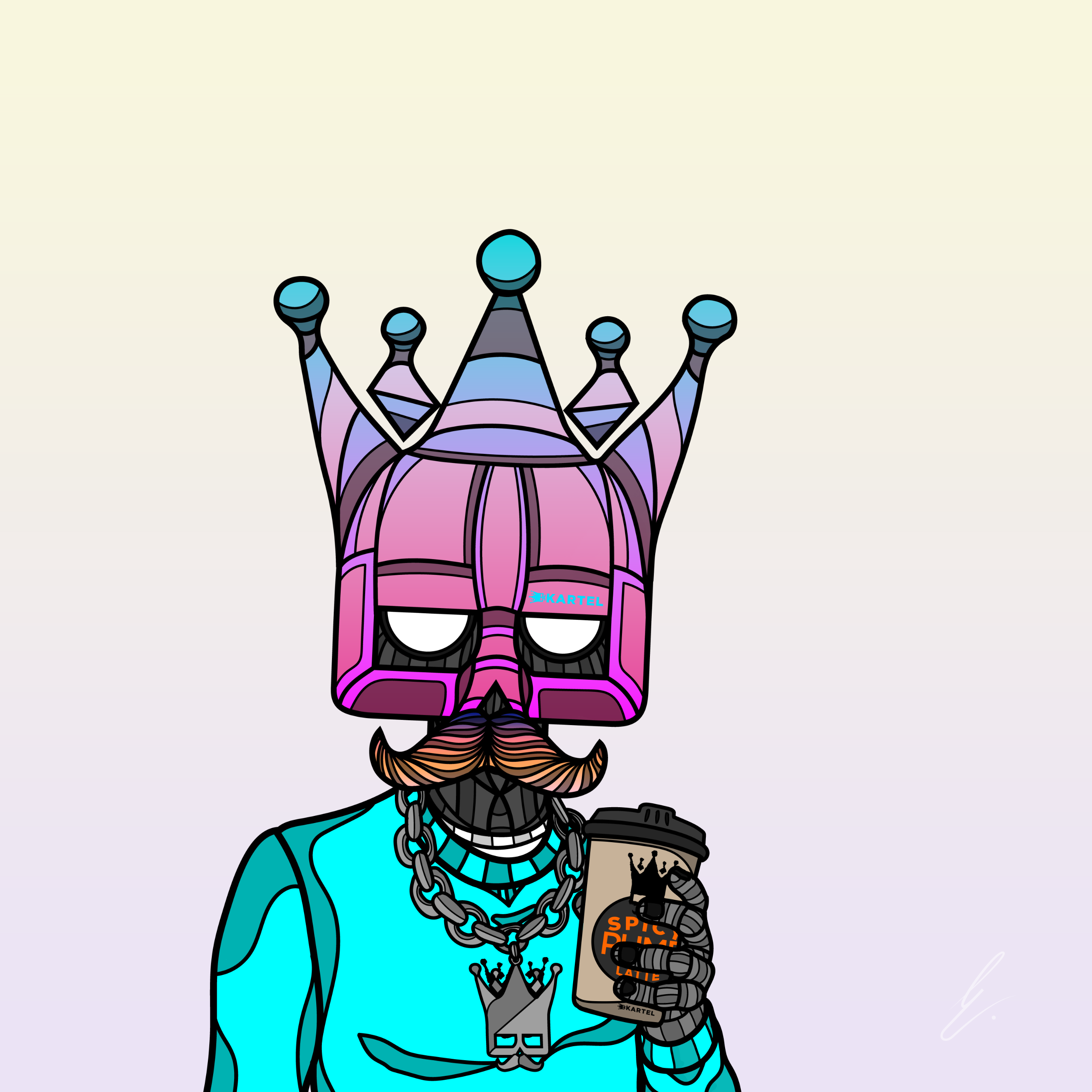 B-KARTEL: SQUADDIES #2028 NFT on Algorand