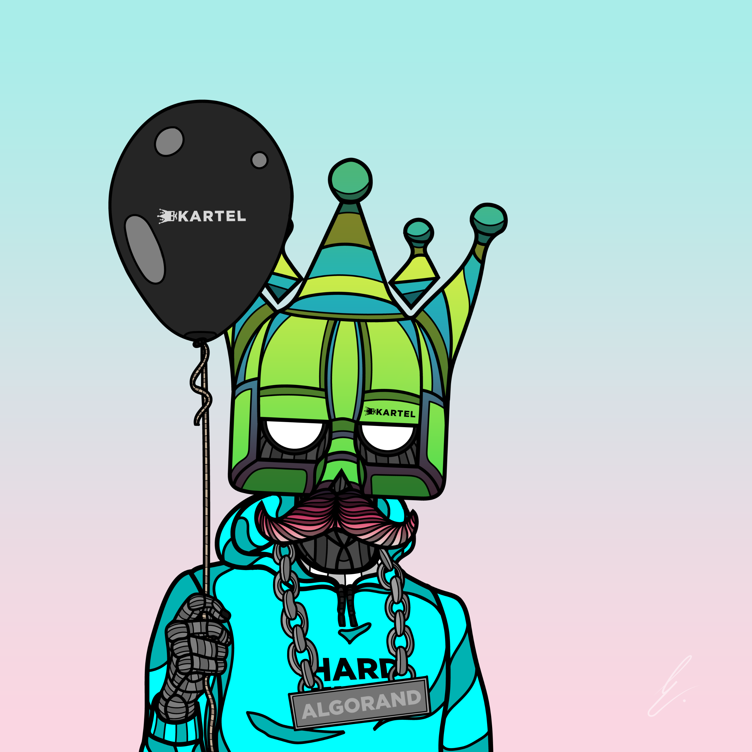 B-KARTEL: SQUADDIES #2030 NFT on Algorand